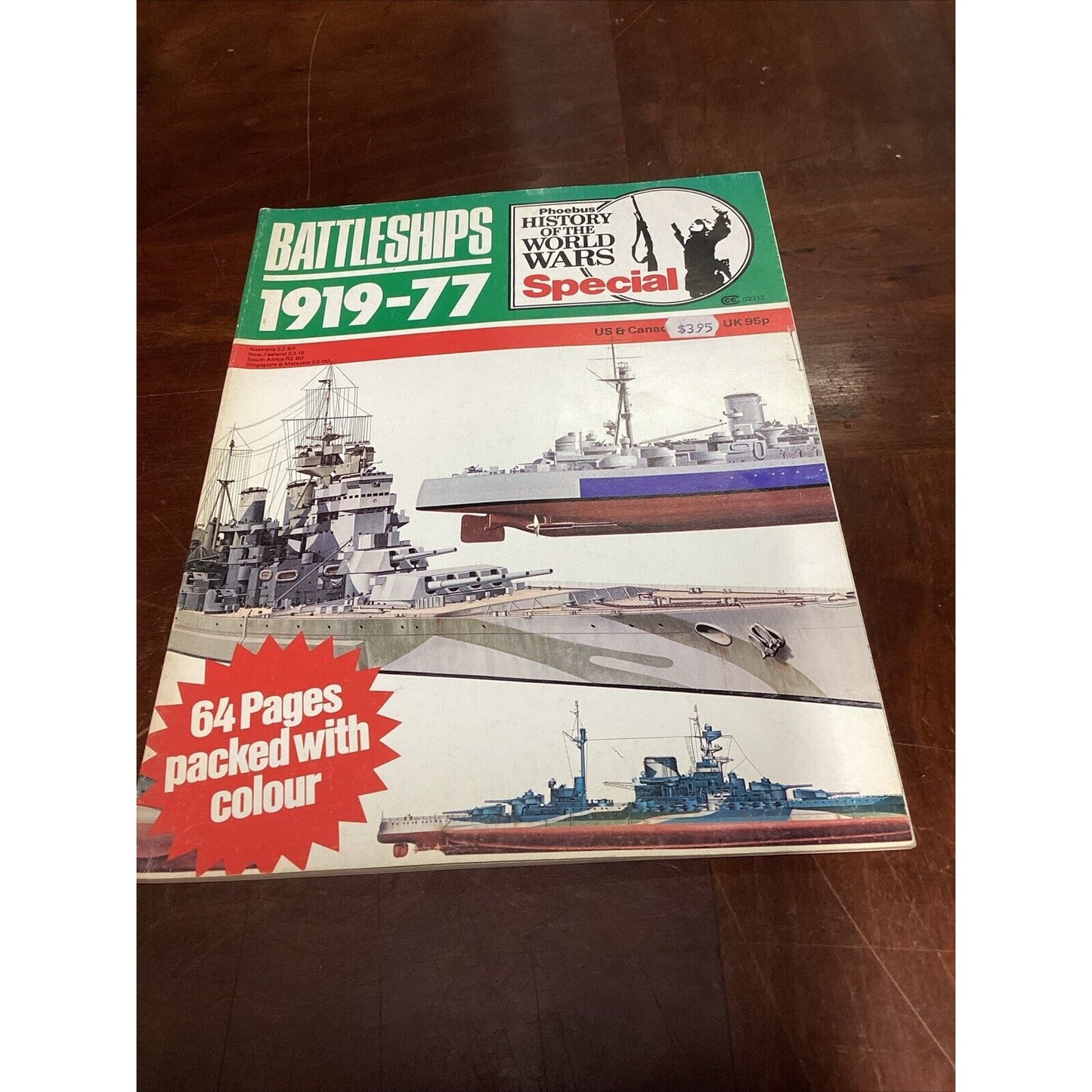 Battleships 1856-1919 & Battleships 1919-1977 - 64 Pages Packed With Color
