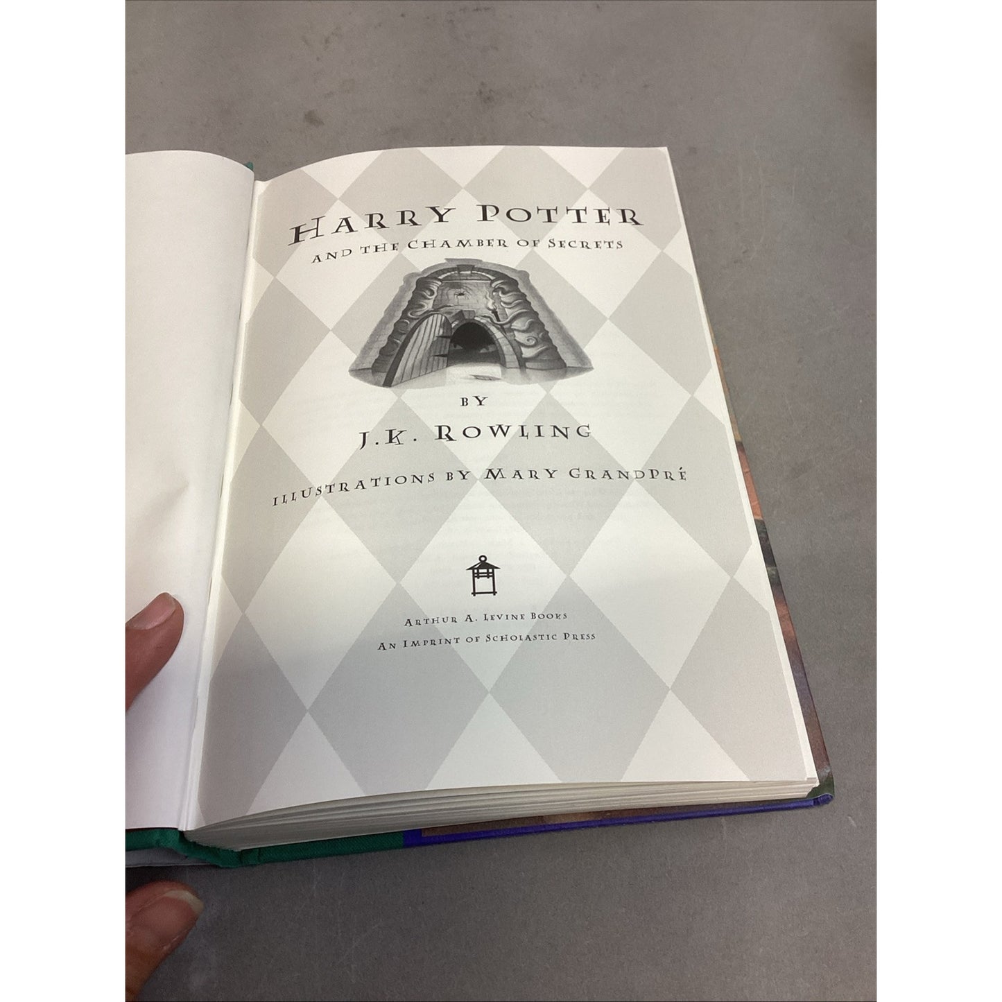 Harry Potter and The Chamber of Secrets by J. K. Rowling Book