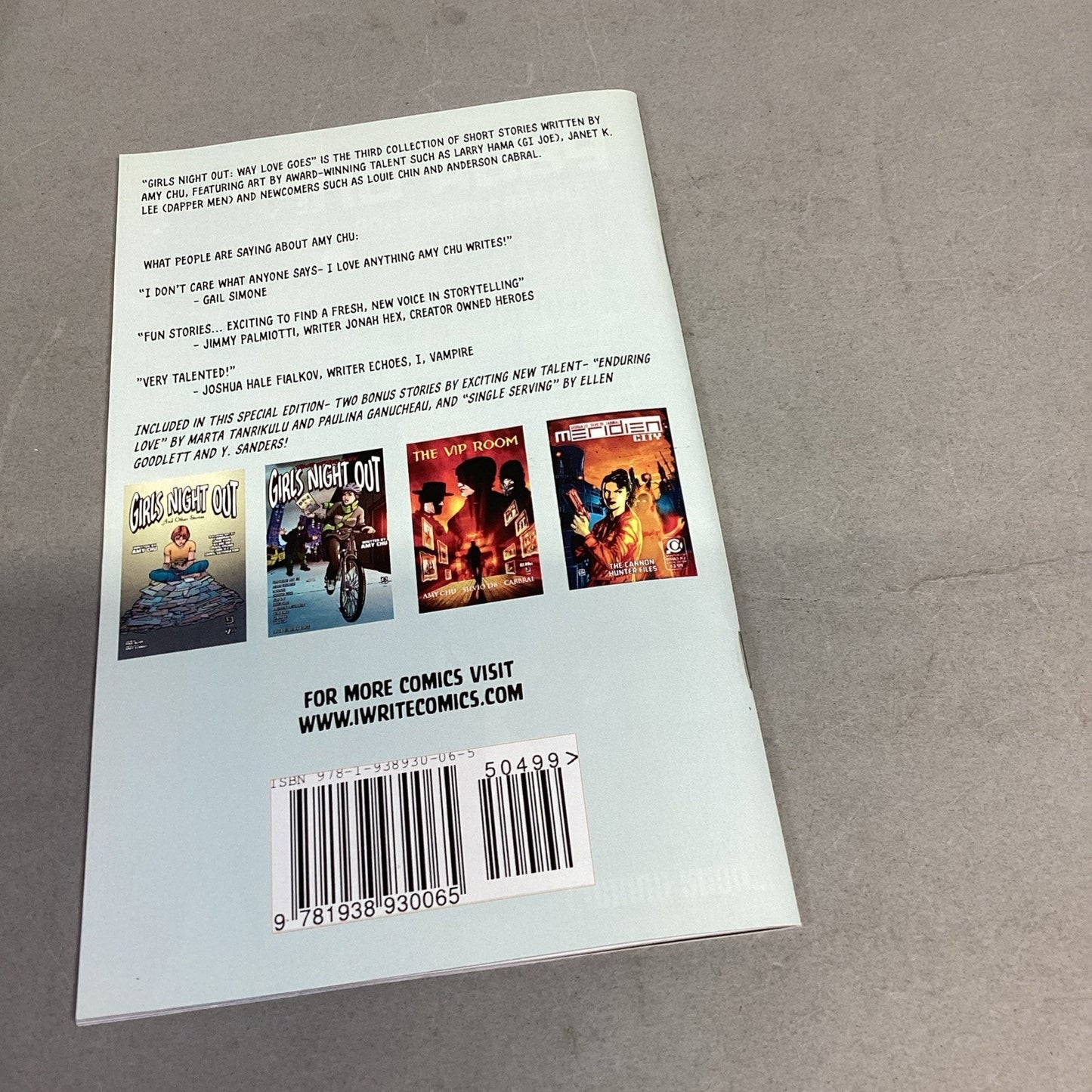 Girls Night Out (Signed) Special Limited 1st Edition/Saving Abby/VIP Room Comics