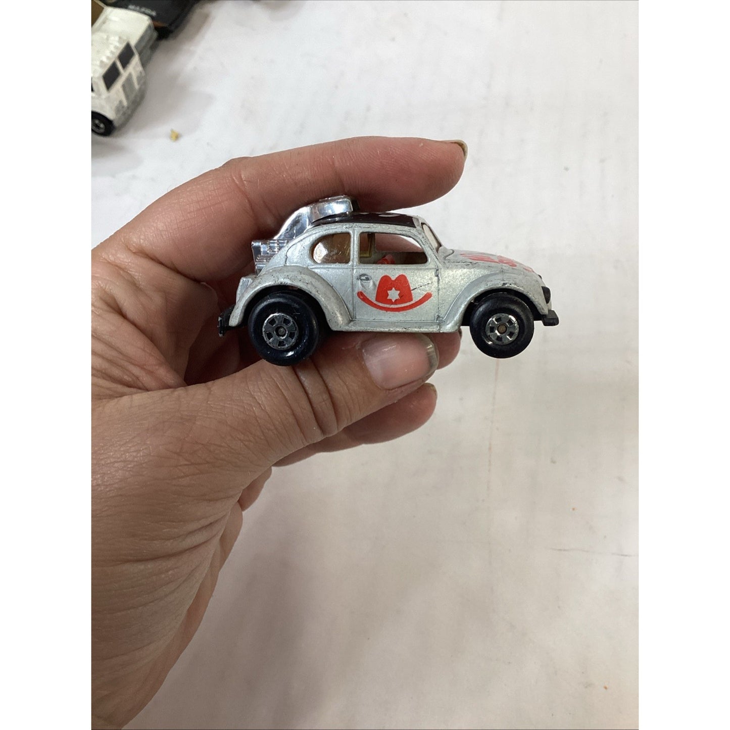 Lot Of 2 MATCHBOX LESNEY #15 Hi Ho Silver Volkswagen Beetle 1971 Superfast
