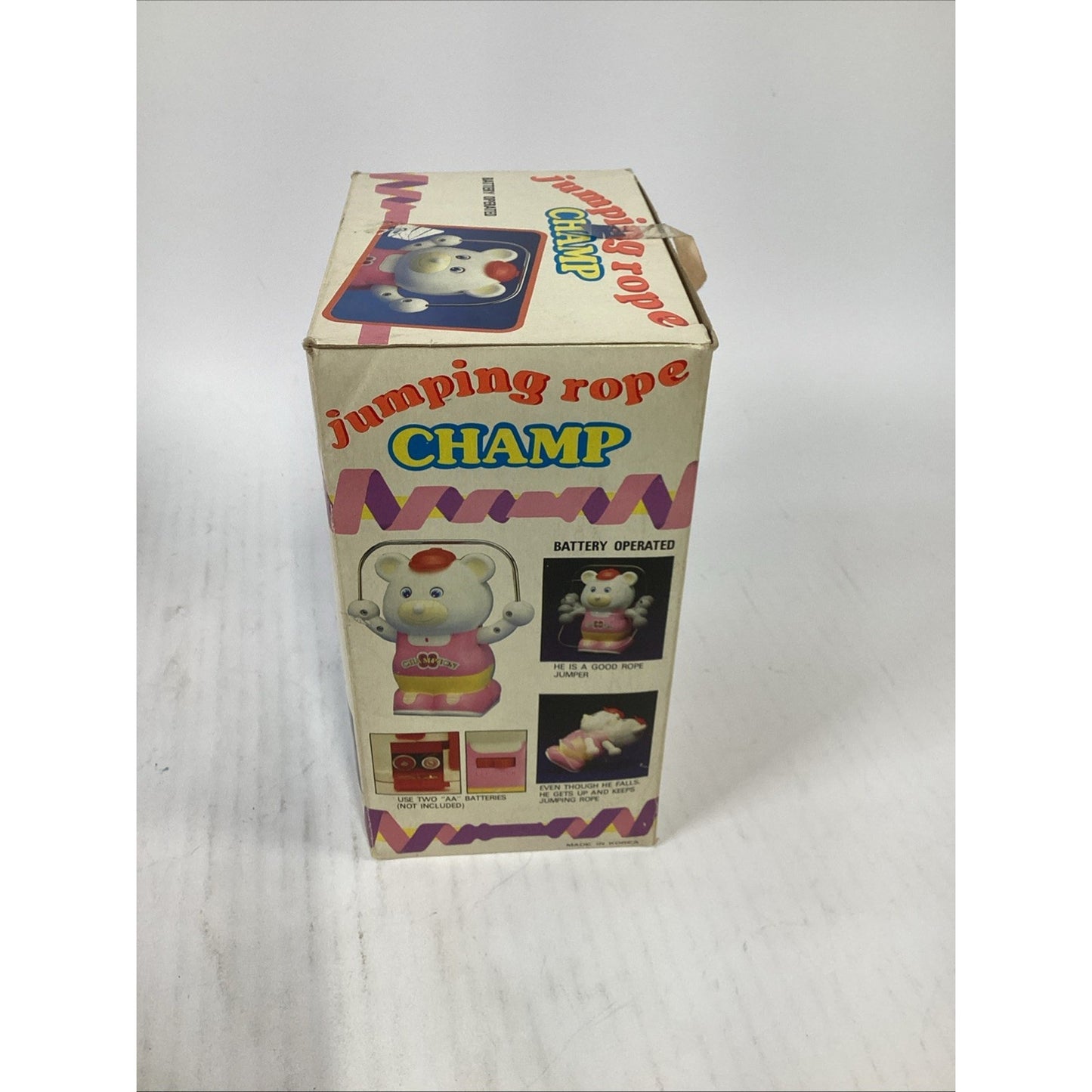 Vintage Rare NOS Jumping Rope Champ - Battery Operated