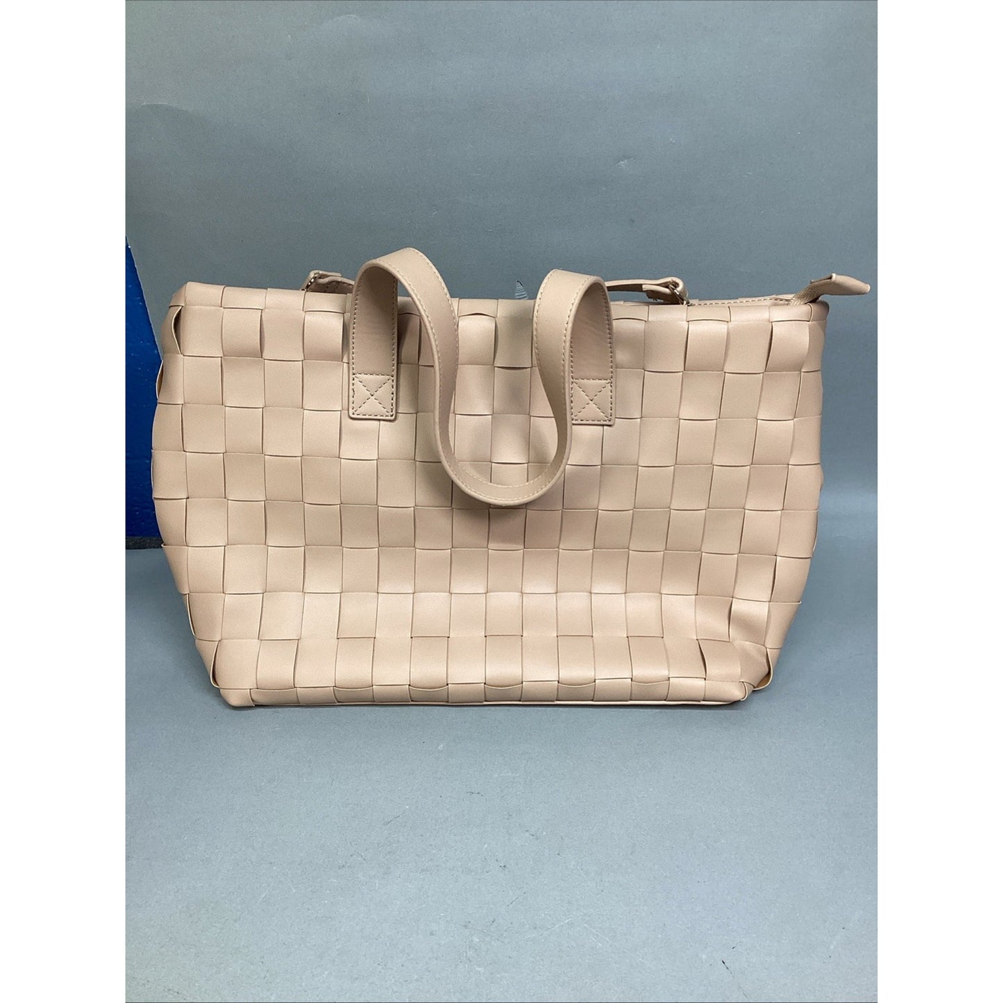 Like Dreams Woven Waffle Weave Shoulder Bag Purse