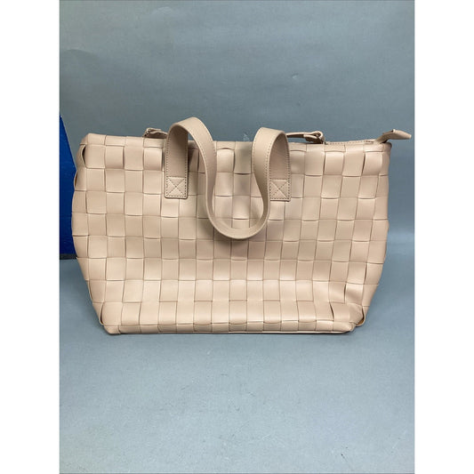 Like Dreams Woven Waffle Weave Shoulder Bag Purse