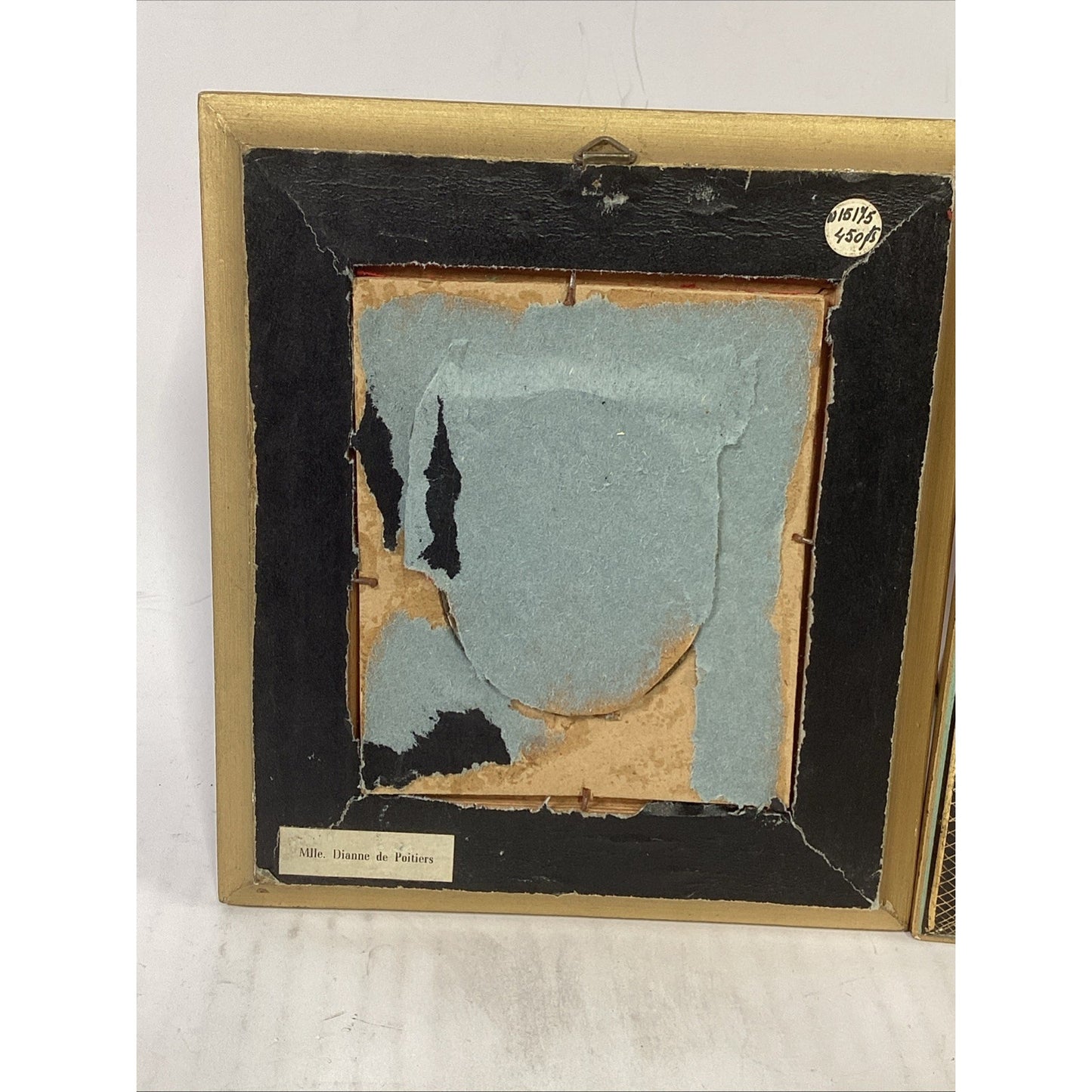 Dianne De Poitiers And Henri De Lorraine-Duque De Guisa Portraits In Frames