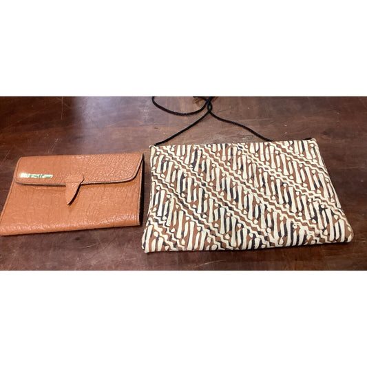 Kabel Bydgoszcz Brown Leather Wallet & Shirl Miller Purse Handmade In Indonesia