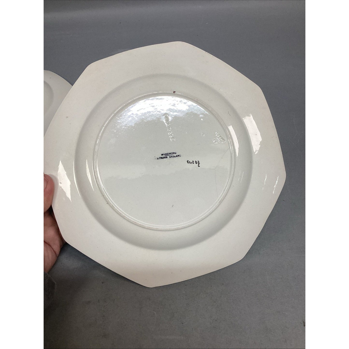 Wedgwood Etruria England Mint Green Decorative Plates