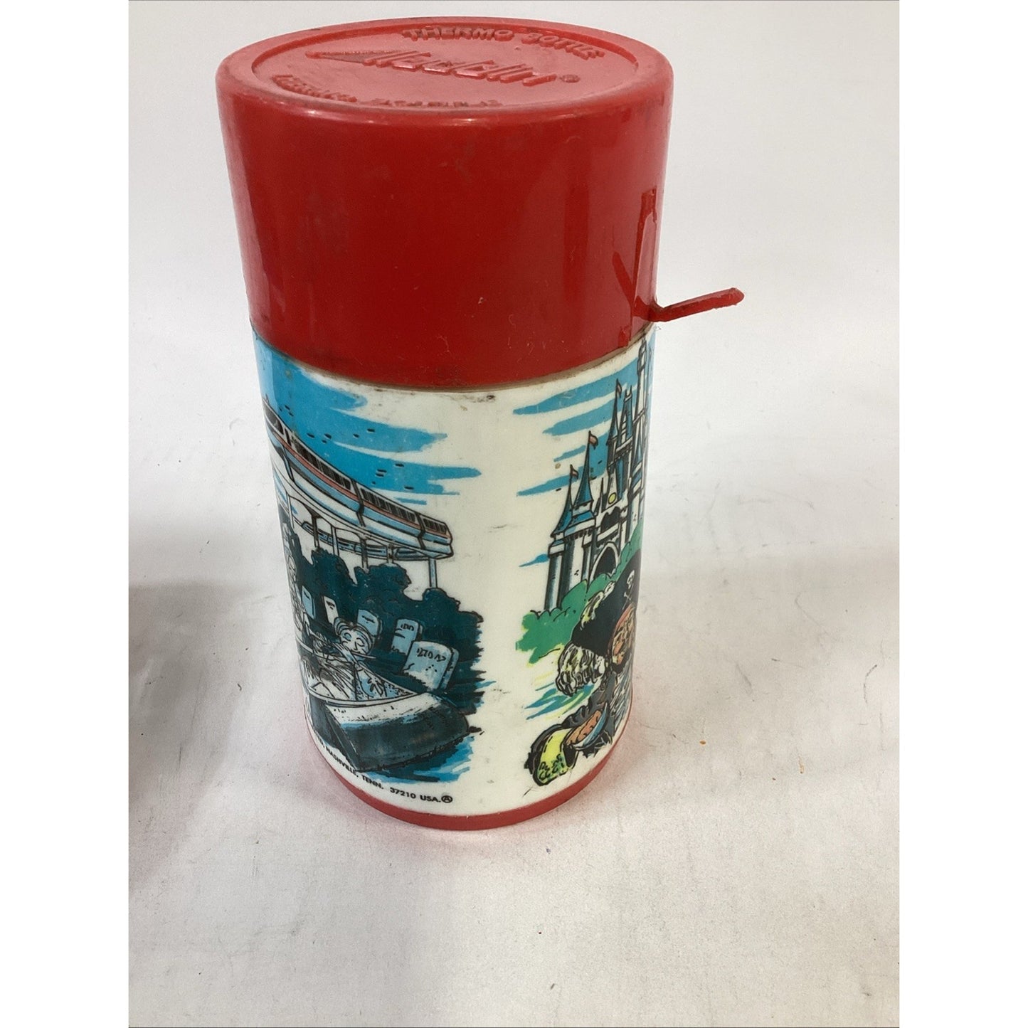 Walt Disney’s Wonderful World Vintage Plastic Thermos