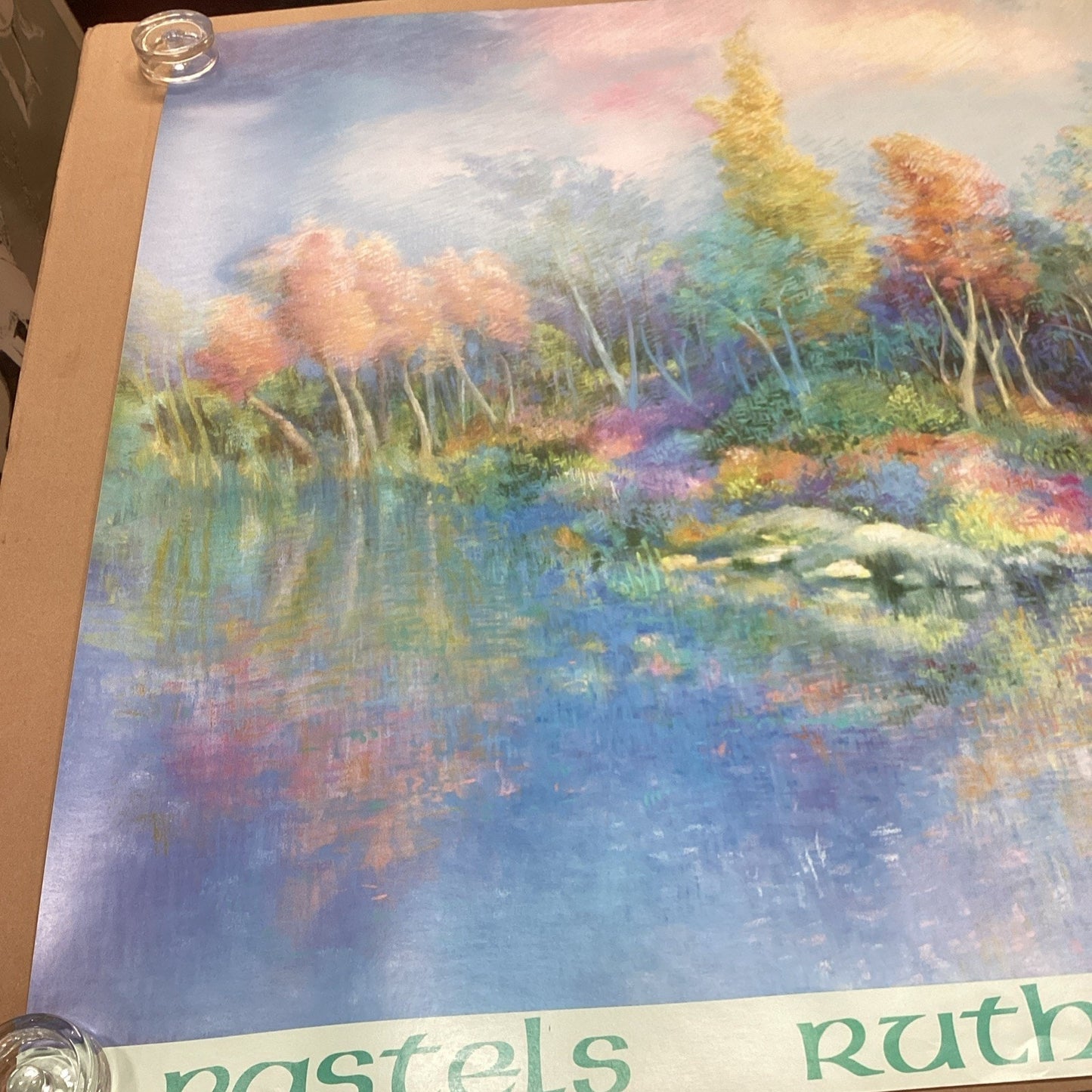 1986 Pastels Ruthellen Pollan Posters - 56x38”