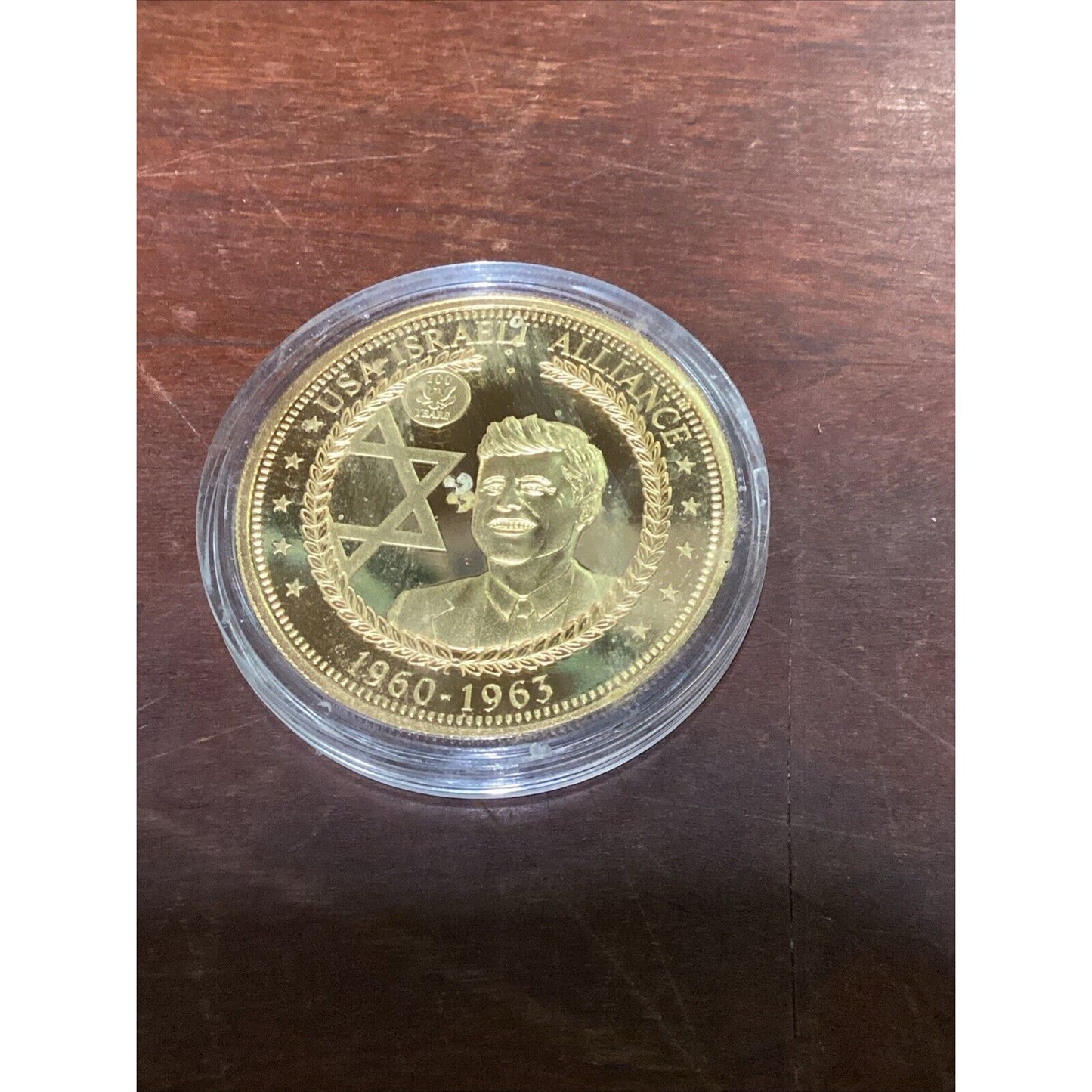 John F Kennedy 100th Anniversary Proof Coin USA-Israeli Alliance Speech