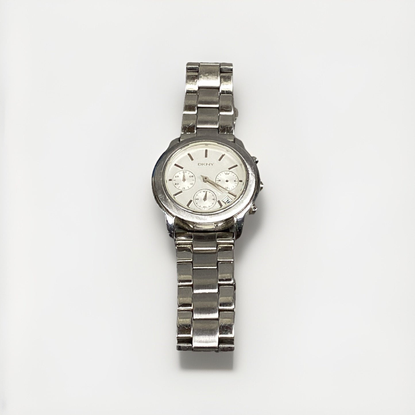 DKNY NY 8327 Solid Stainless Steel Unisex Watch - Untested
