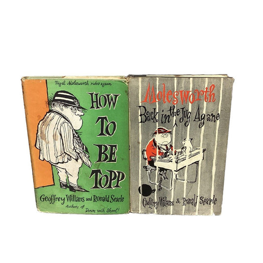 Nigel Molesworth Rides Again How To Be Topp & Back In The Jug Agane