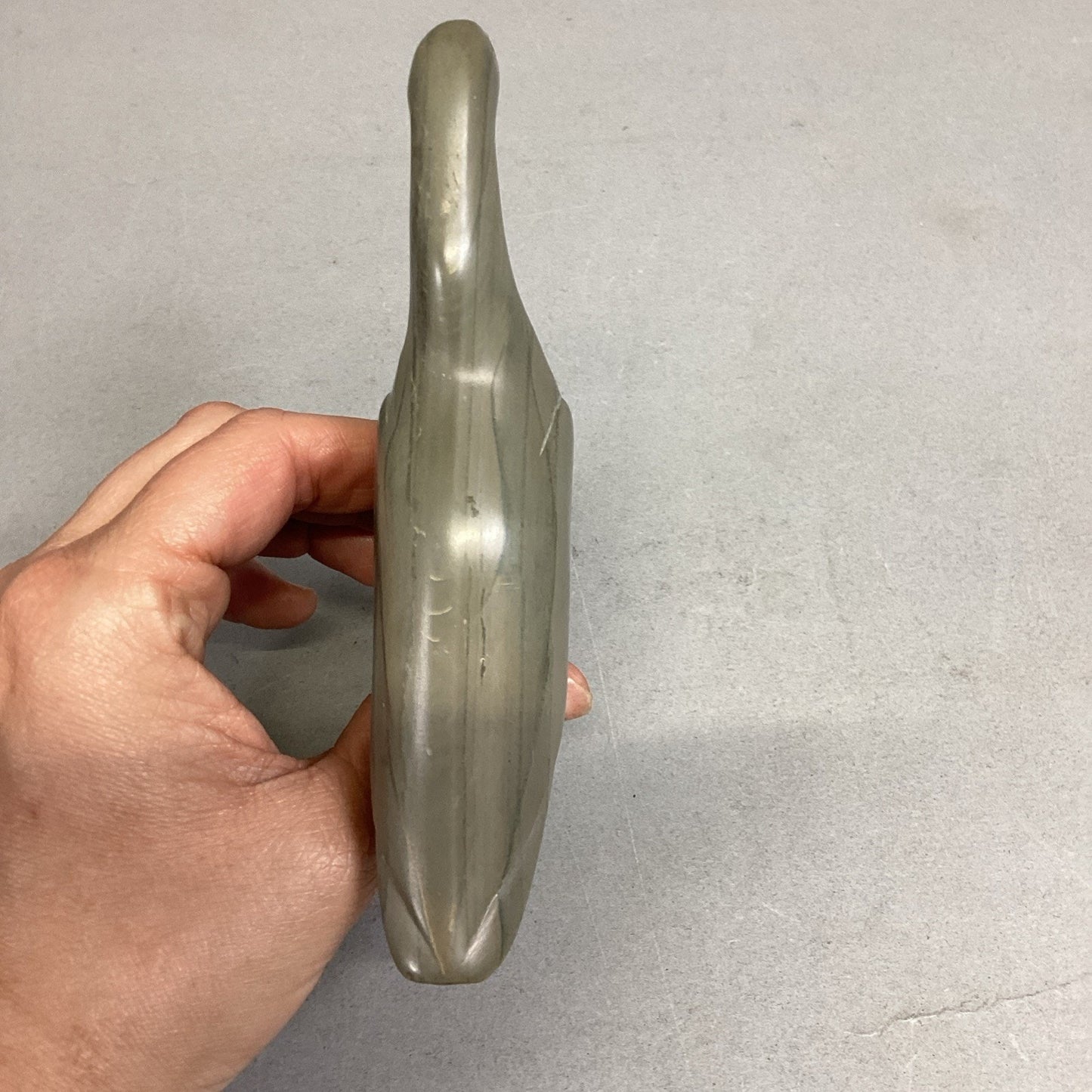 Stone Loon Figurine - 5.5”L