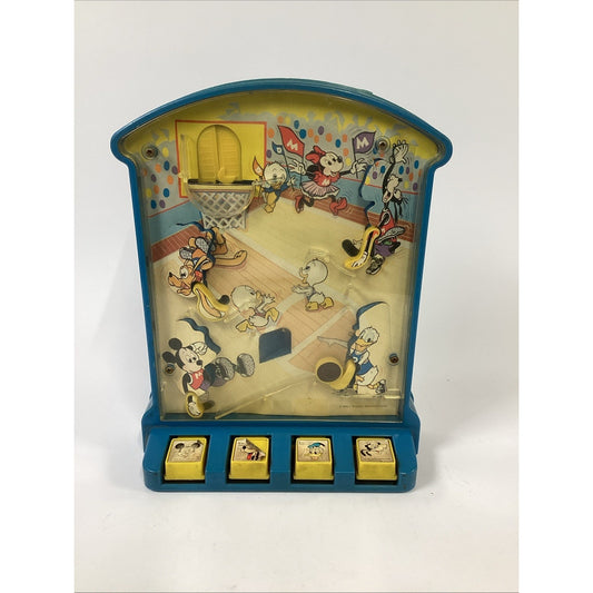 1978 Vintage Durham Disney Working Basketball Handheld Pinball Game