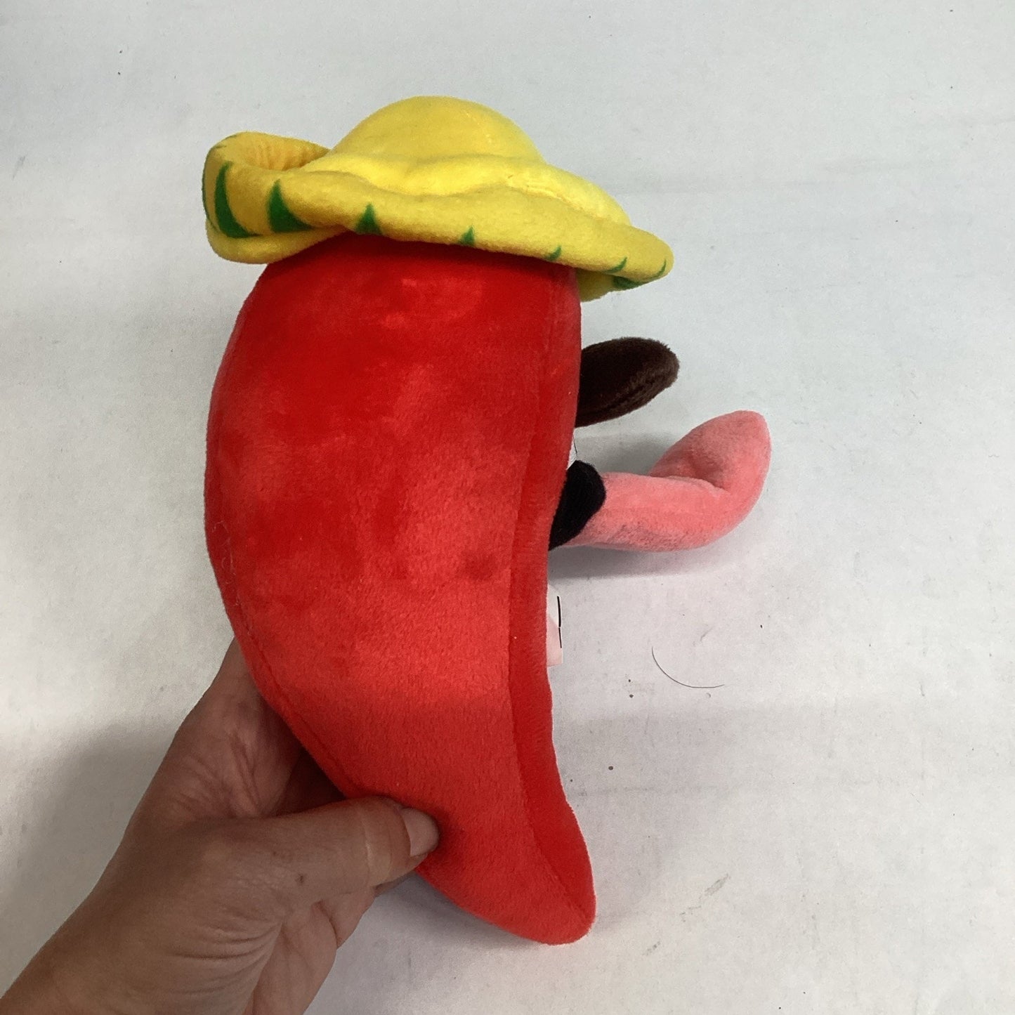 8" Spicy Amigos Hot Sauce Bottle Mustache Plush Muy Caliente Tongue Good Stuff