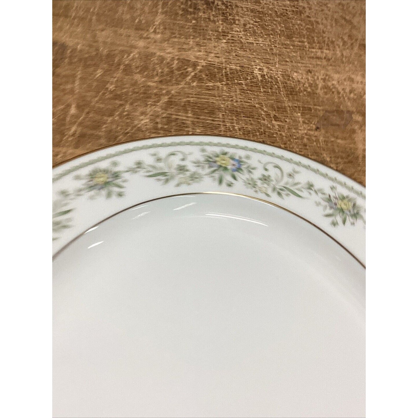 Noritake Fine China #2897 Oval Floral Serving Platter W/ Gold Trim - 13.5x10.25”