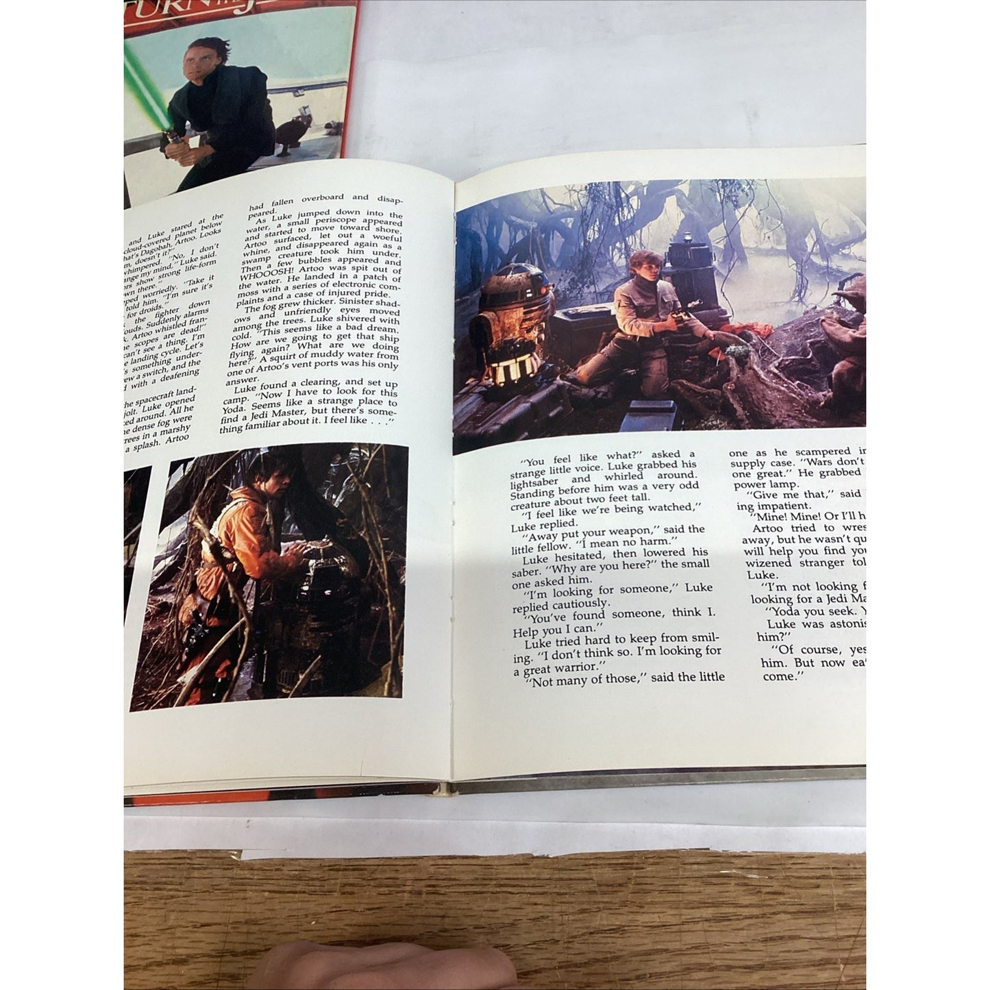Lot Of 3 Vintage Star Wars Hardcover Story Books