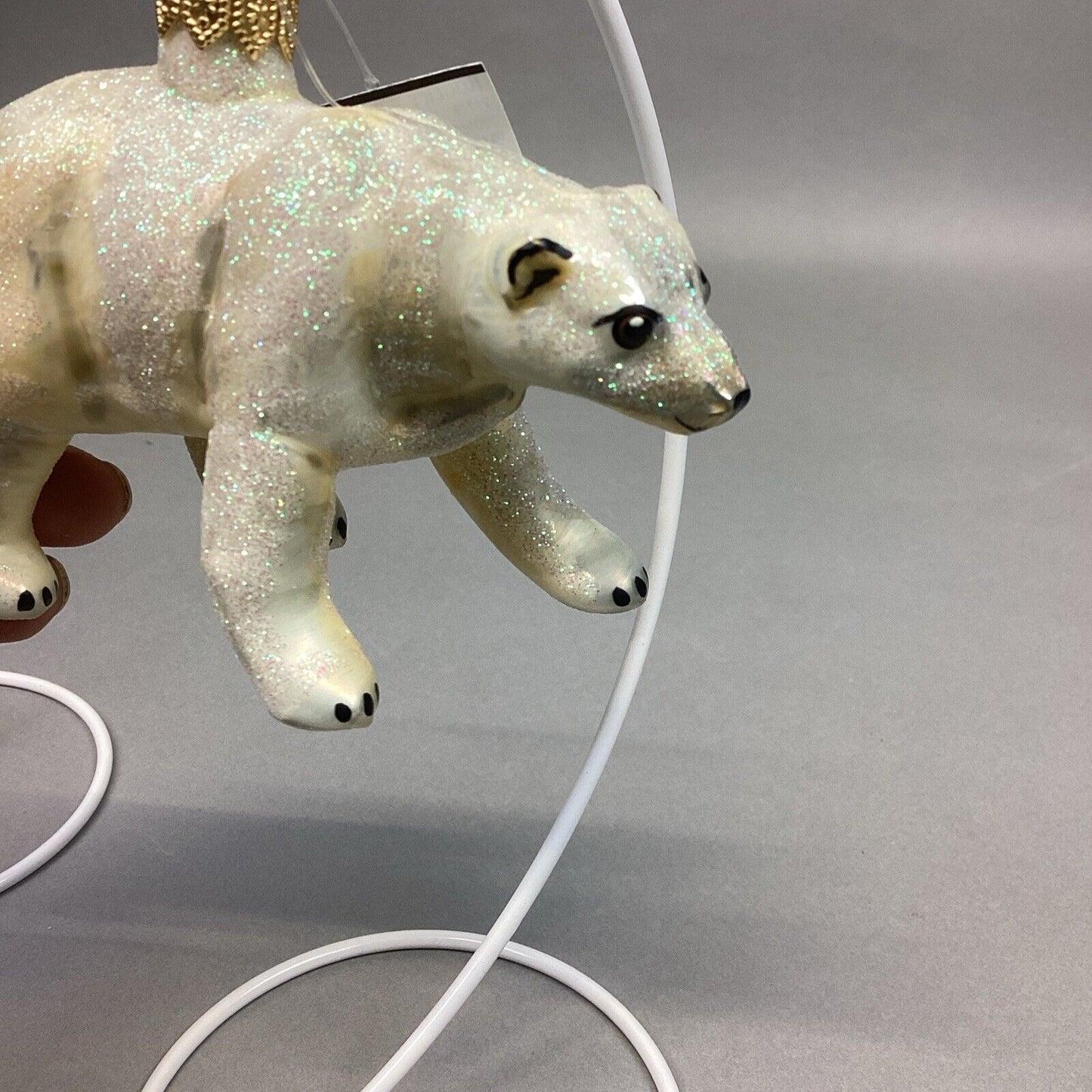 MX Polar Bear & GS Glass Polar Bear Ornaments- Made In Poland