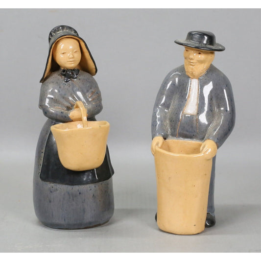Maxine Ewertz Pair Terracotta Figures
