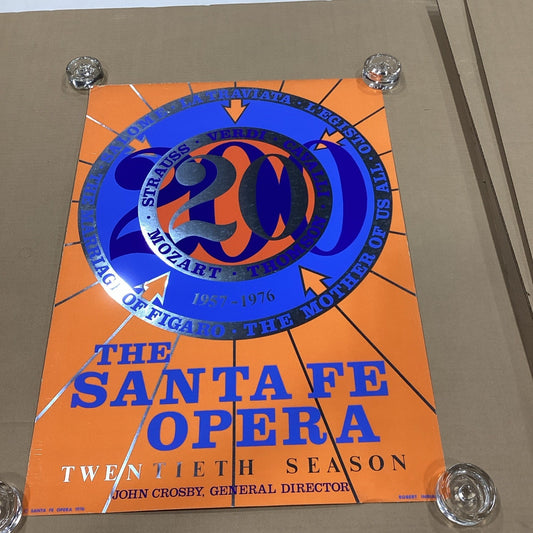The Santa Fe Opera Poster - 1957 - 1976 - 31x22”
