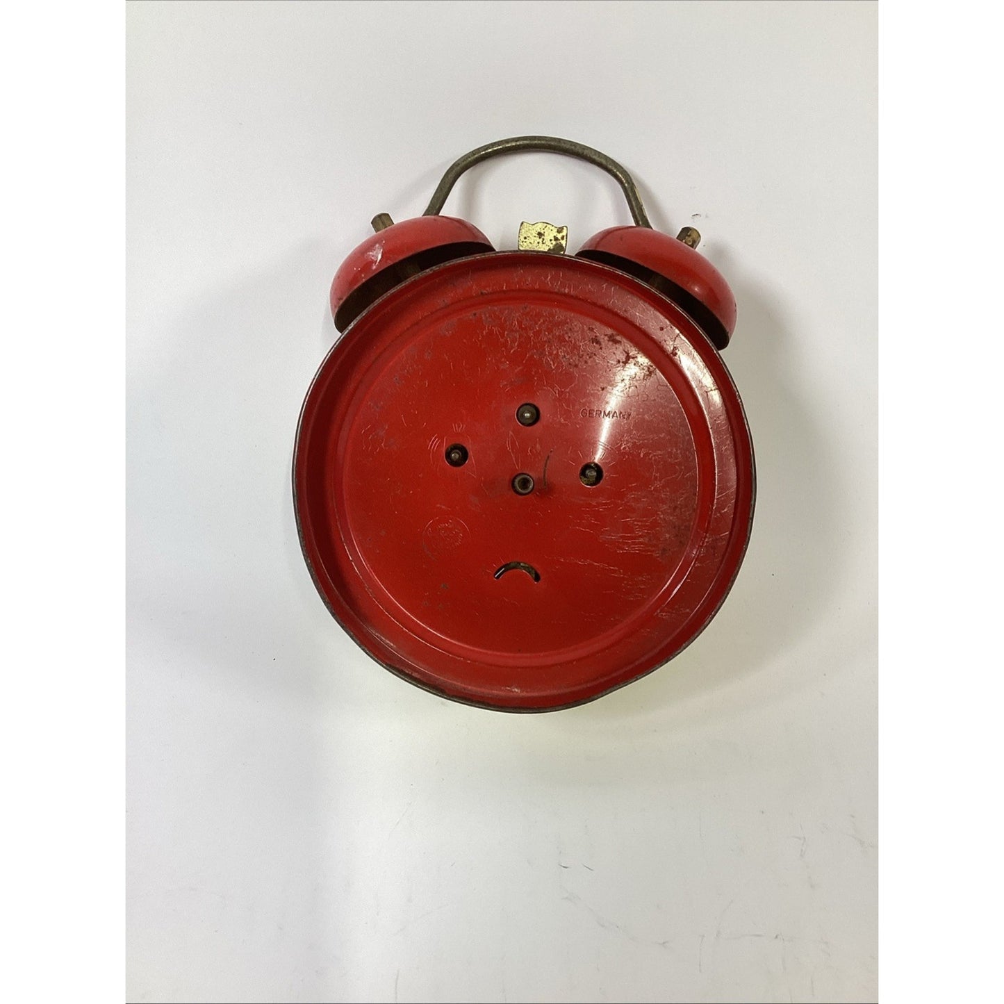 Vintage Bradley Mickey Mouse Alarm Clock Disney Germany Untested
