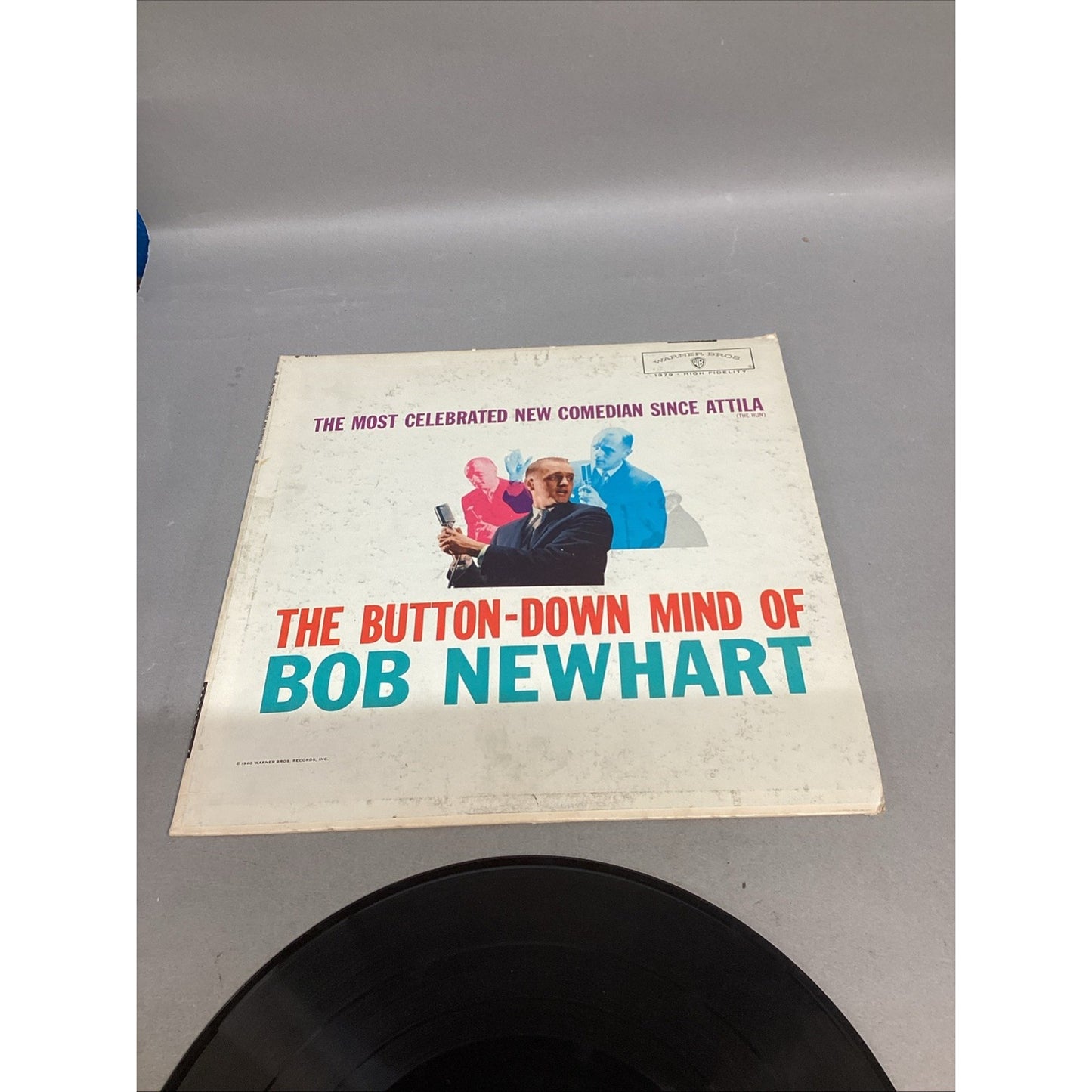 1960 The Button-Down Mind Of Bob Newhart Comedy Record Vinyl 33RPM 12" LP
