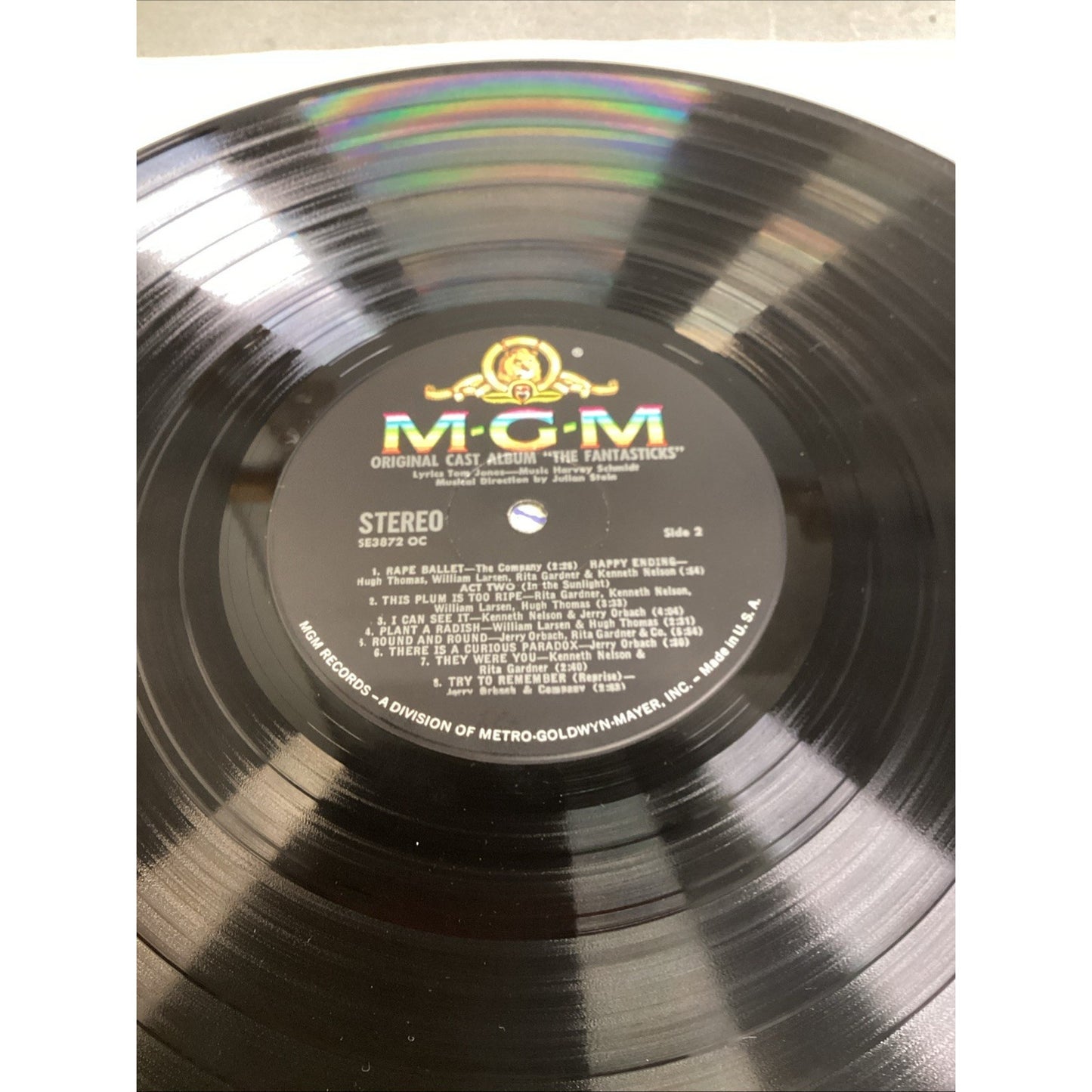 Lore Noto The Fantasticks Stereo Vinyl Record