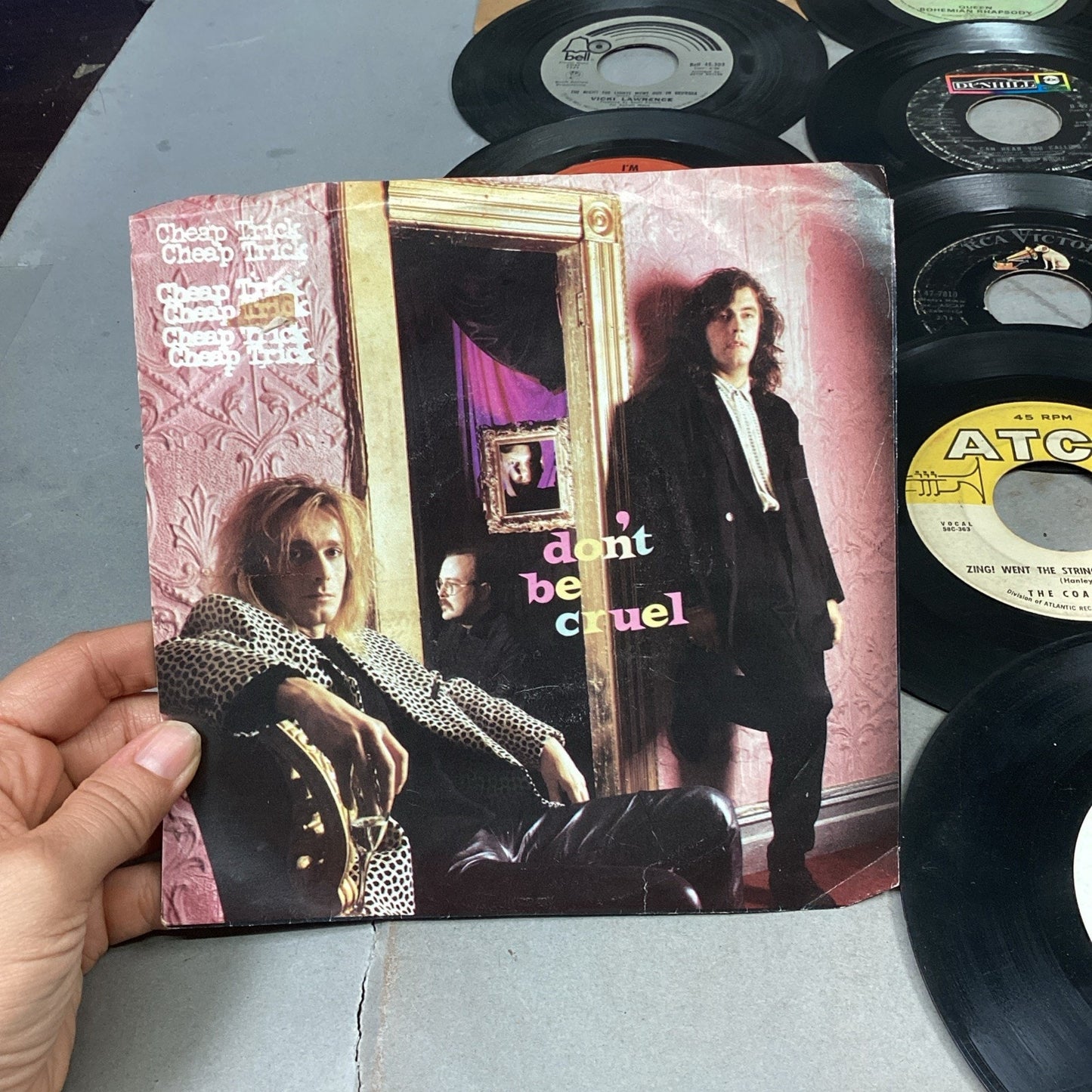 Lot Of 22 1960’s-1980’s Records - Cheap Trick, Queen, Manilow, Toni Basil + More