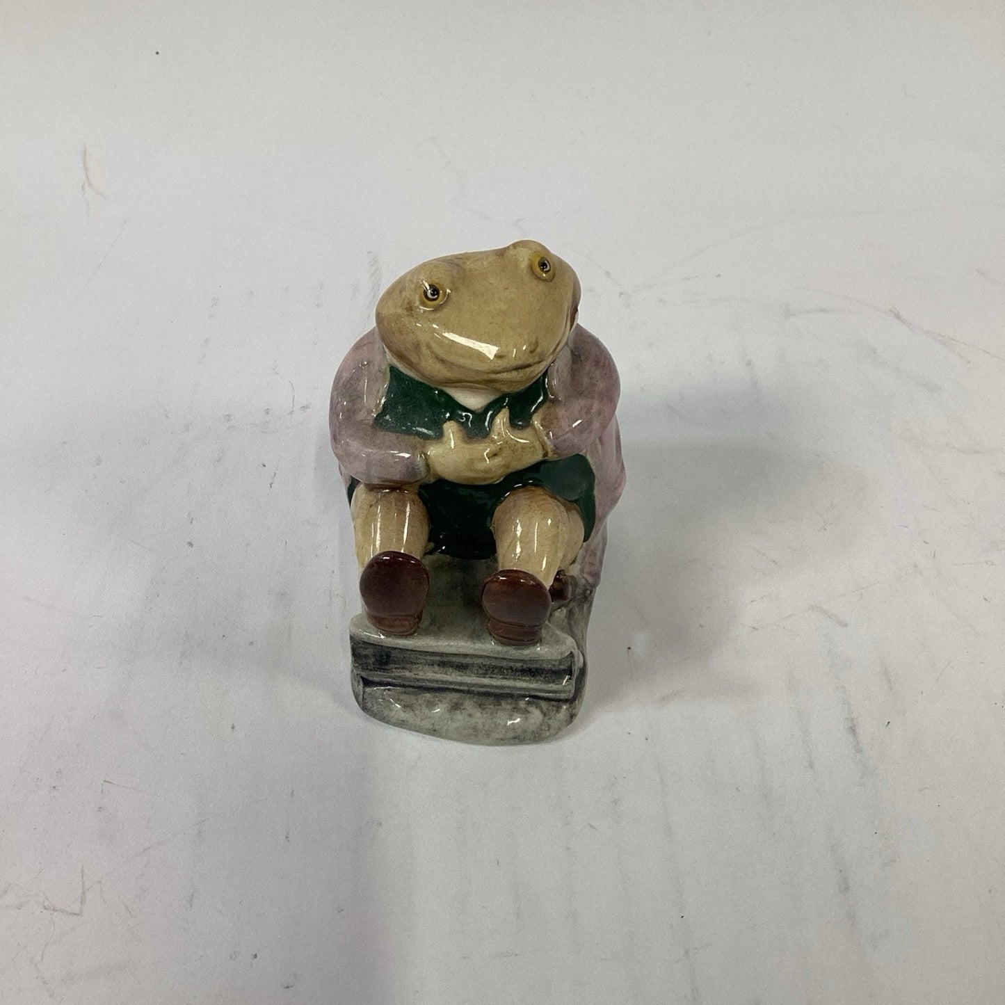 Beswick Beatrix Potter Mr Jackson Frog Figure 1974 UK Vintage Porcelain