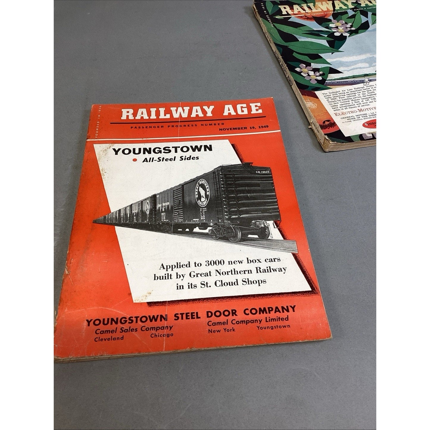 Railway Age Passenger Progress Number - 1949 & 1950
