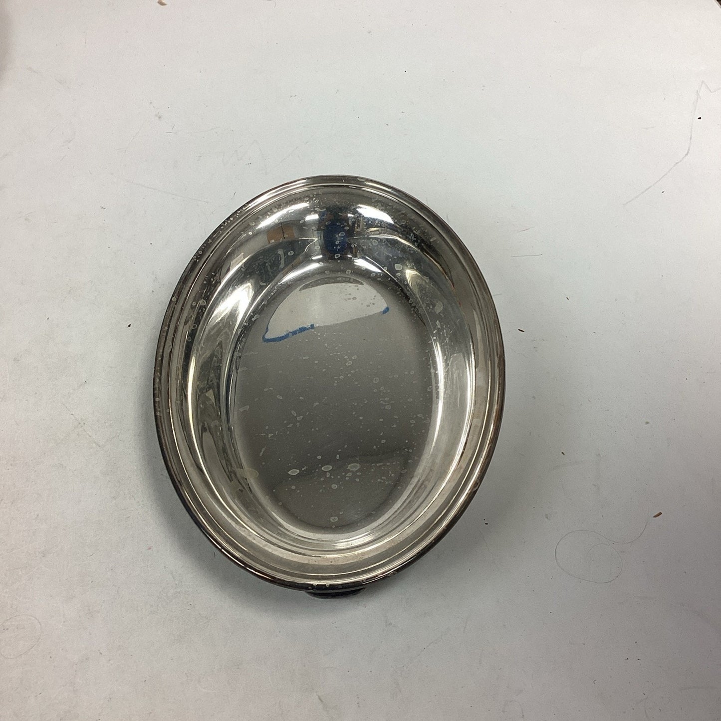 Lot Of 10 Silver Plated Platters, Bowls, Sugar/Creamer And Spoon