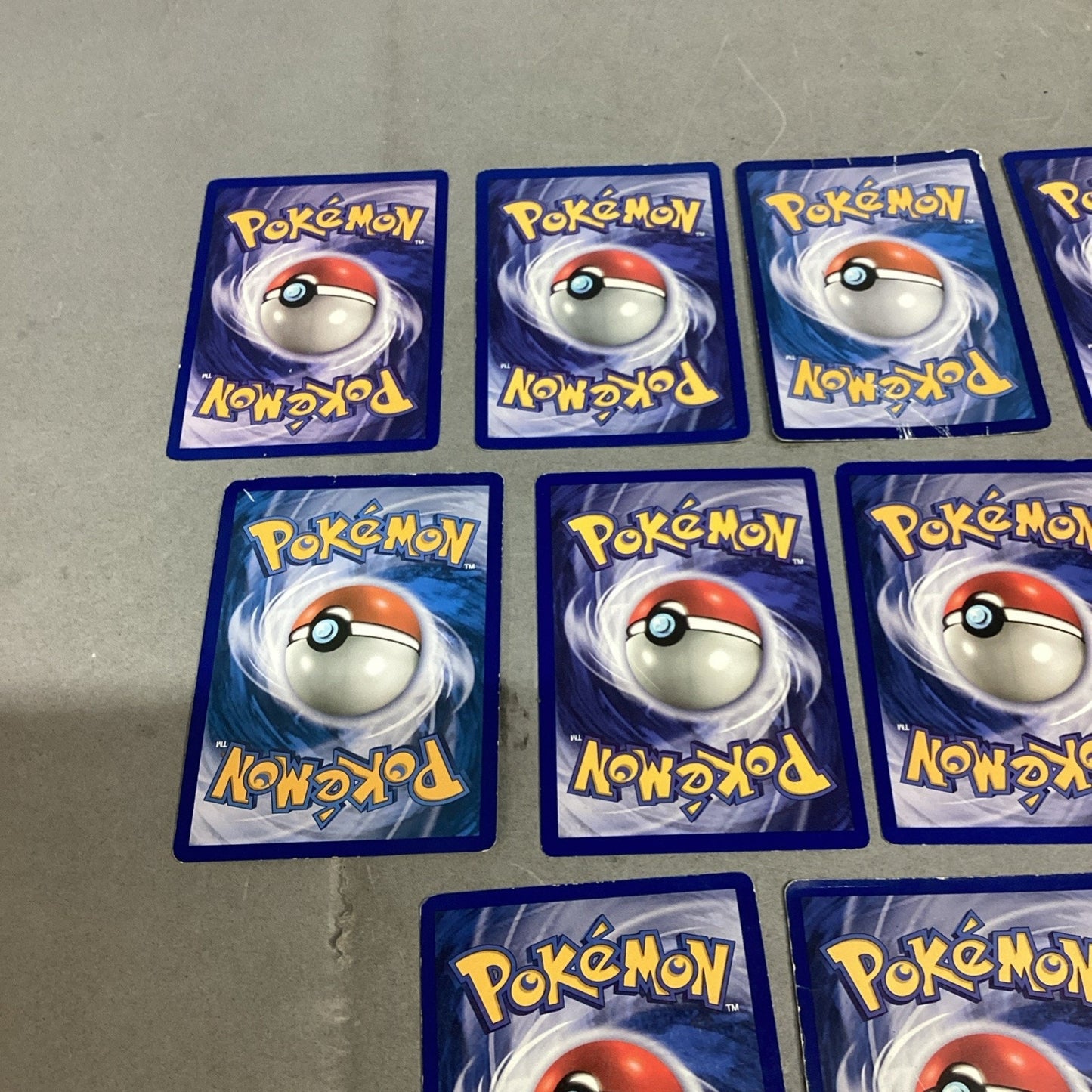 Lot Of 10 Pokémon Colorless Trading Cards - Jigglypuff, Spearow, Meowth, Pidgey,