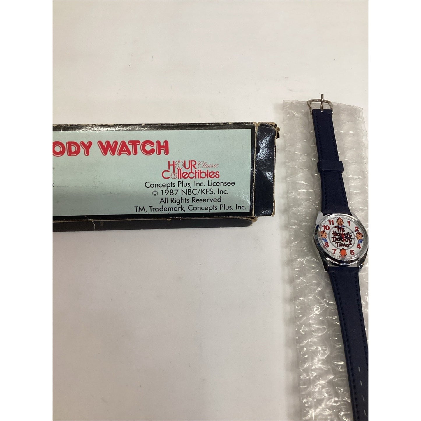 Vintage 1987 Howdy Doody Wind-Up Watch - New
