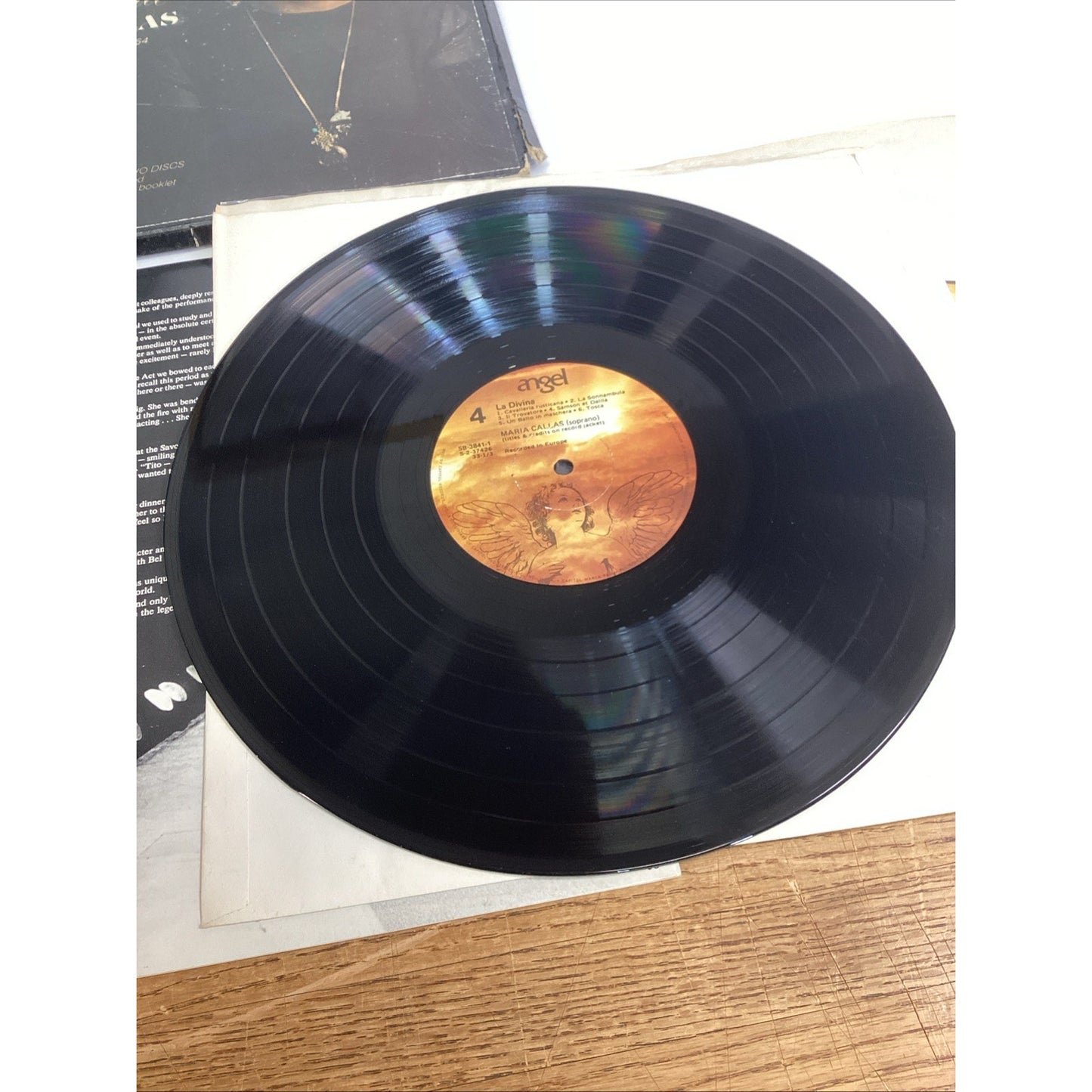 La Divina MARIA CALLAS Greatest Recordings 1953 -64 Double LP