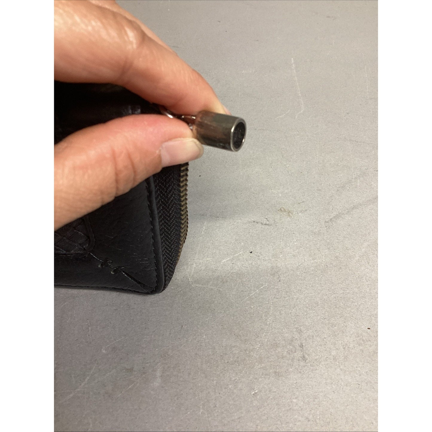 The Sak Vintage Women’s Black Leather Wallet - 8x4”