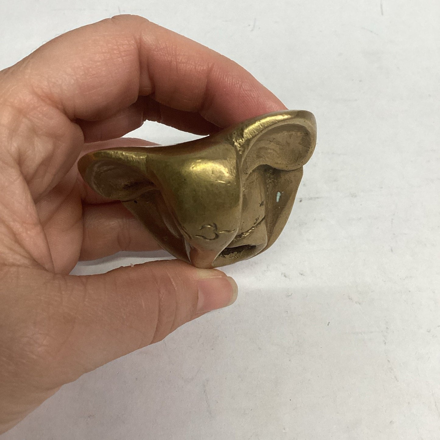 Ganesh Brass Statue Of Good Luck Hinduism Elephant Figurine