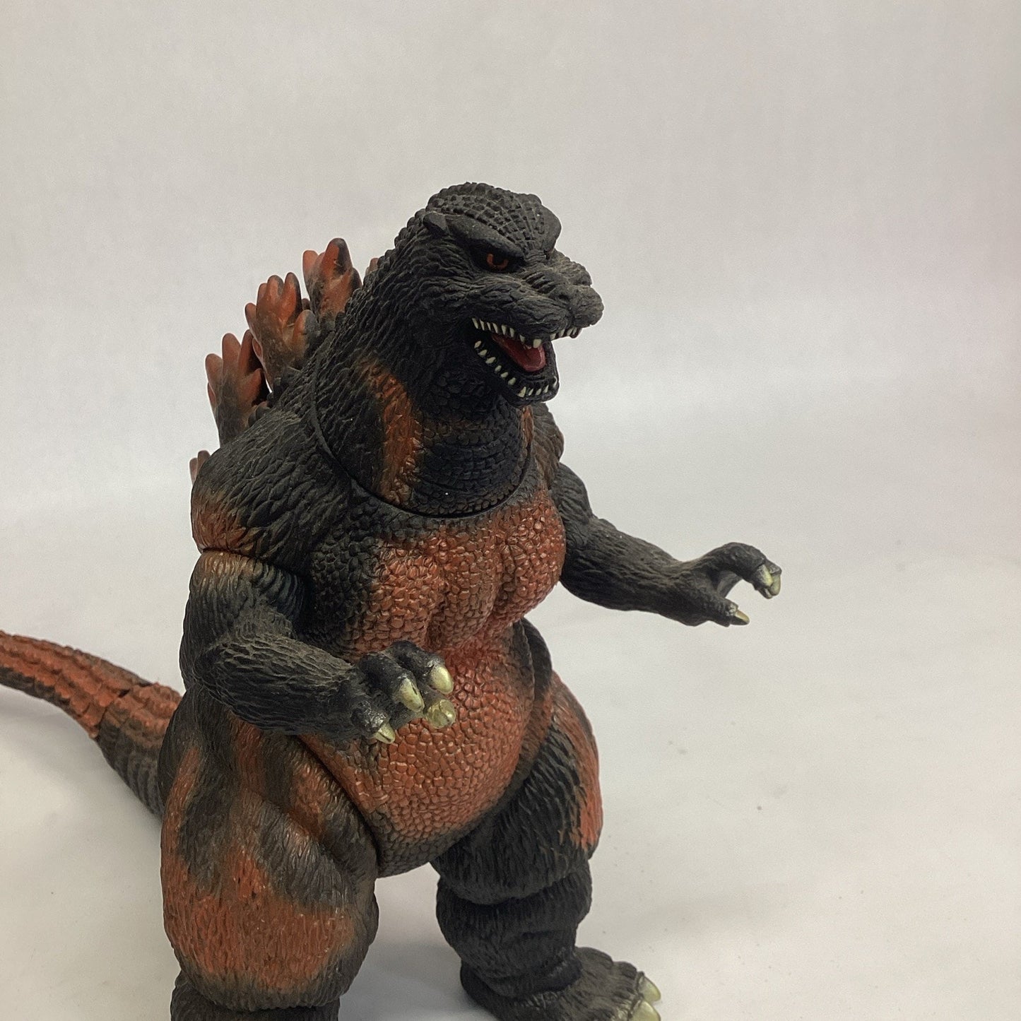 1995 Bandai Burning Godzilla vs. Destoroyah Vinyl Body Figure - 8.5”Hx15”L
