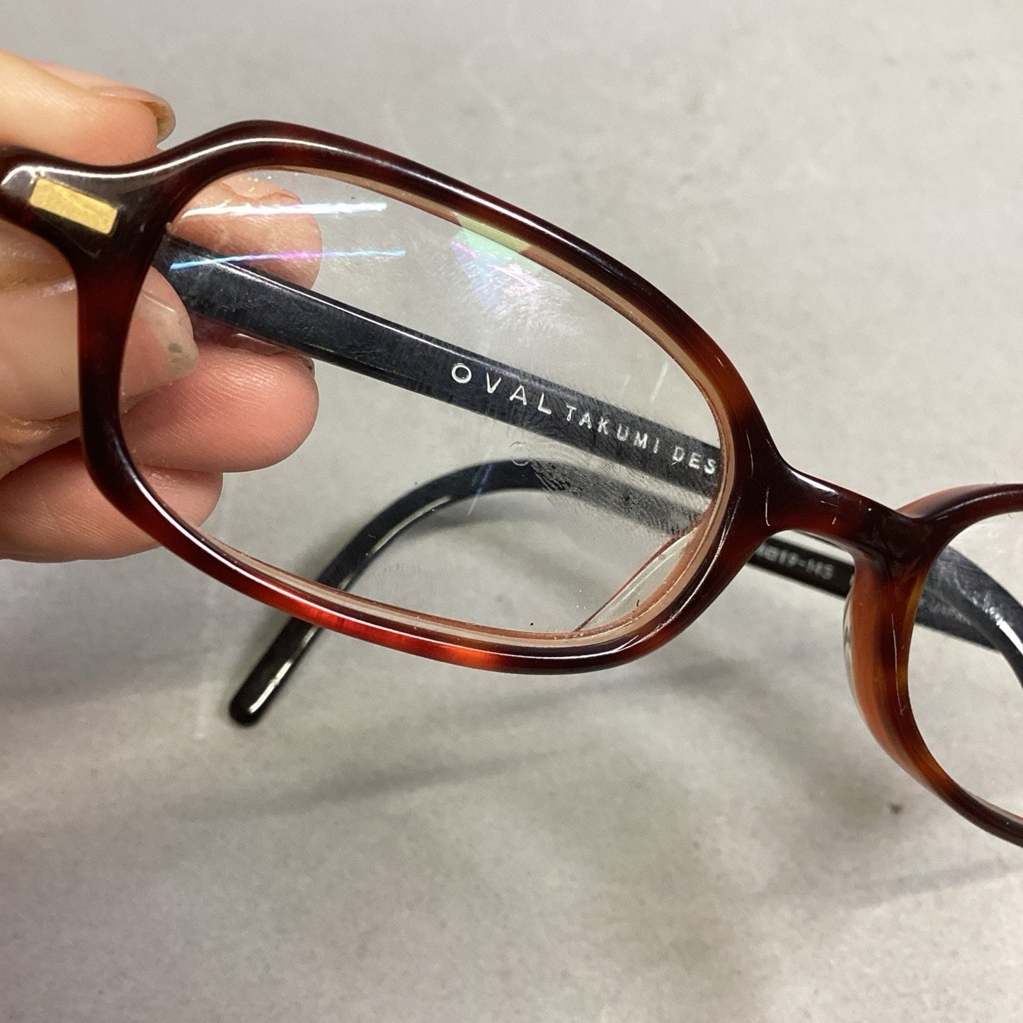Oval Takumi Design TO-030 Eyeglasses - Made In Japan