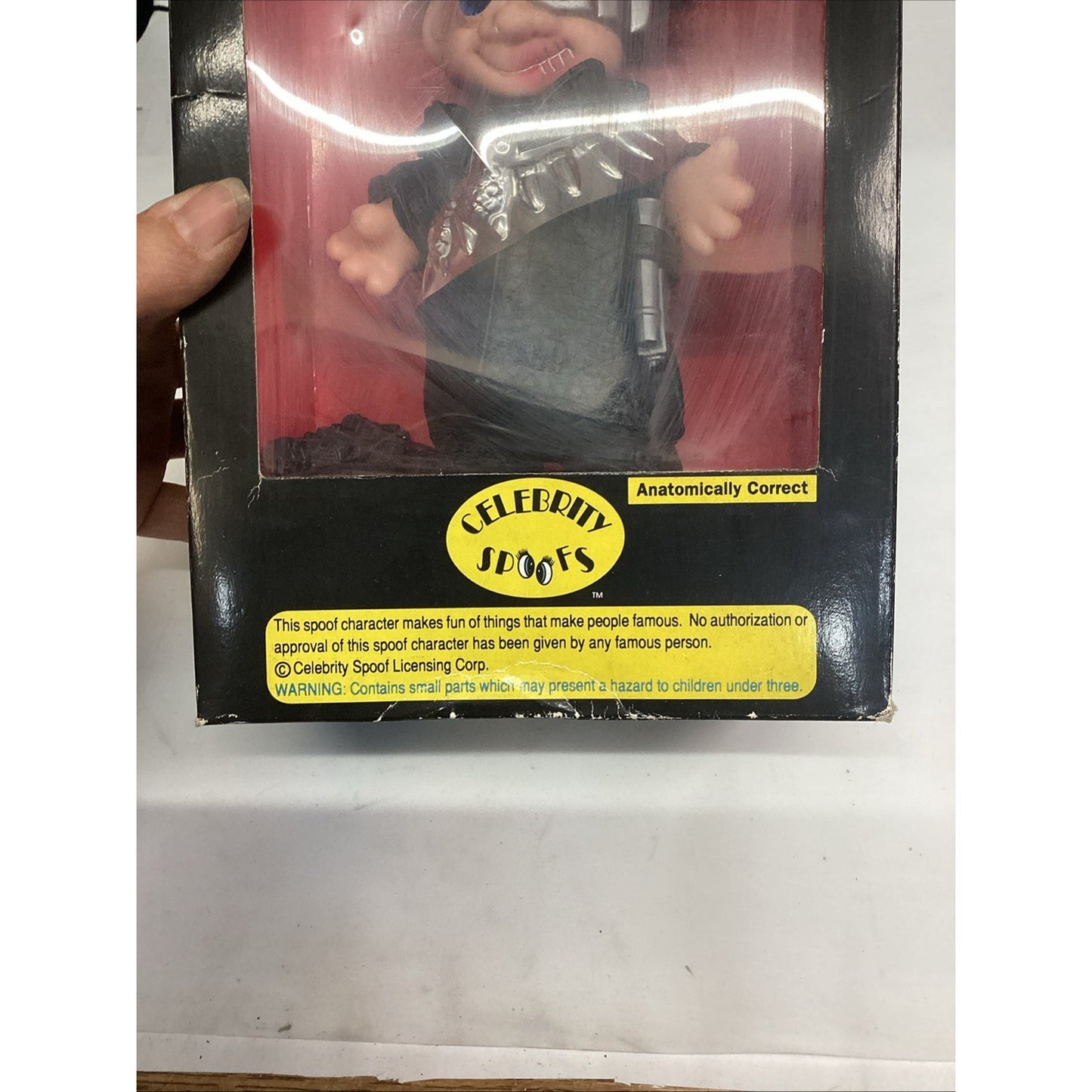 1990's Celebrity Spoofs Arnold Schwarzenegger As The Terminator Figure NOS