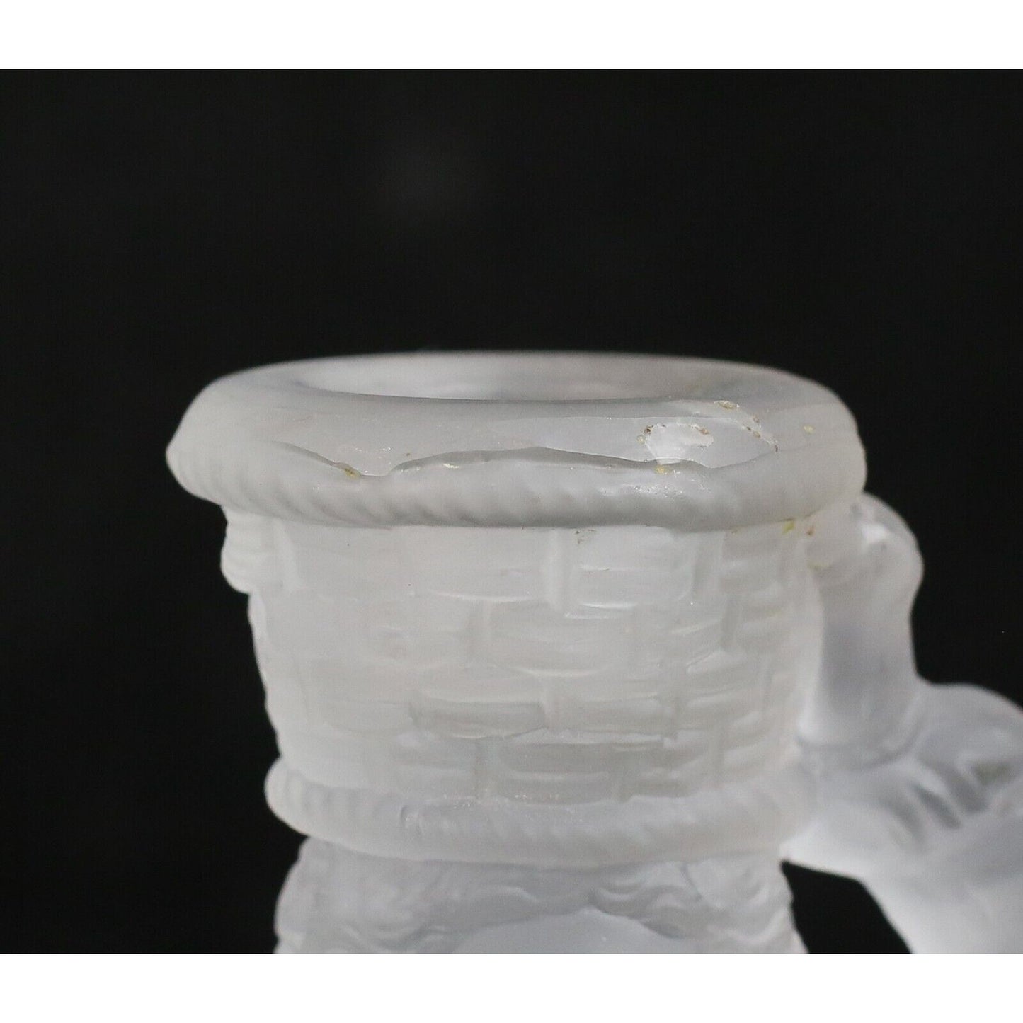 Holyrood Glassworks Pair of Figural Candlesticks