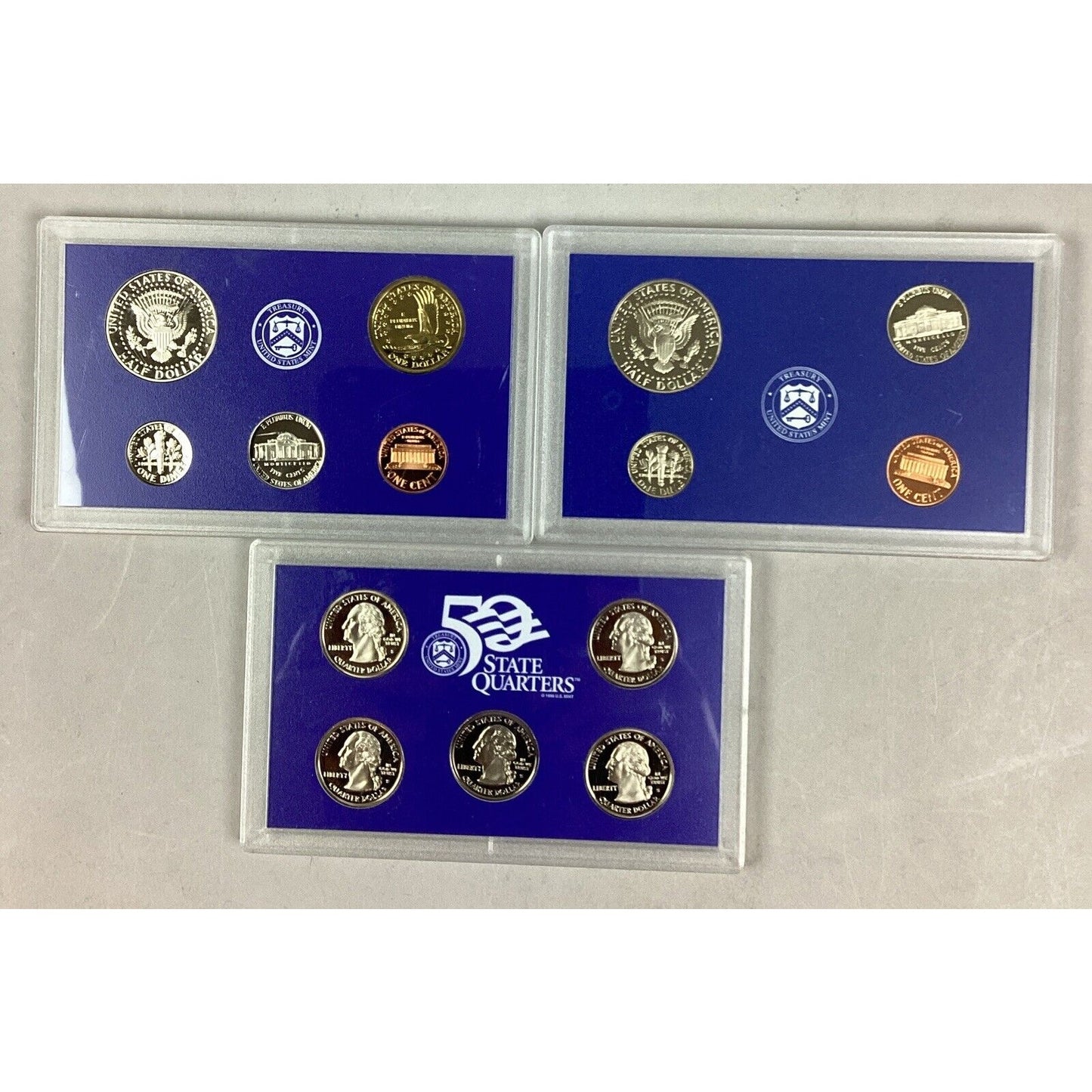 United States Mint Proof Set - 1999/2000 & US Mint 50 State Quarters Proof Set