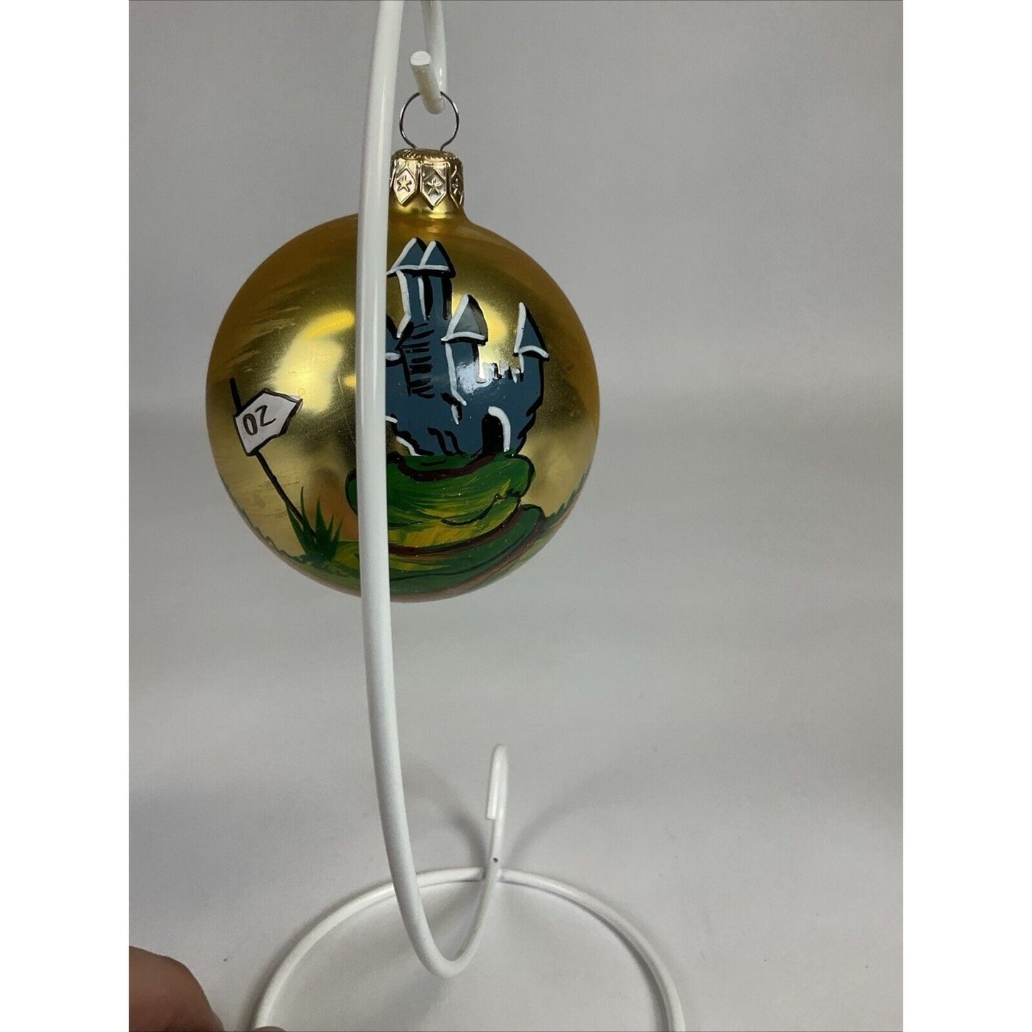 Kurt Aldler Emerald City Glass globe WIZARD OF OZ Ball Christmas Ornament