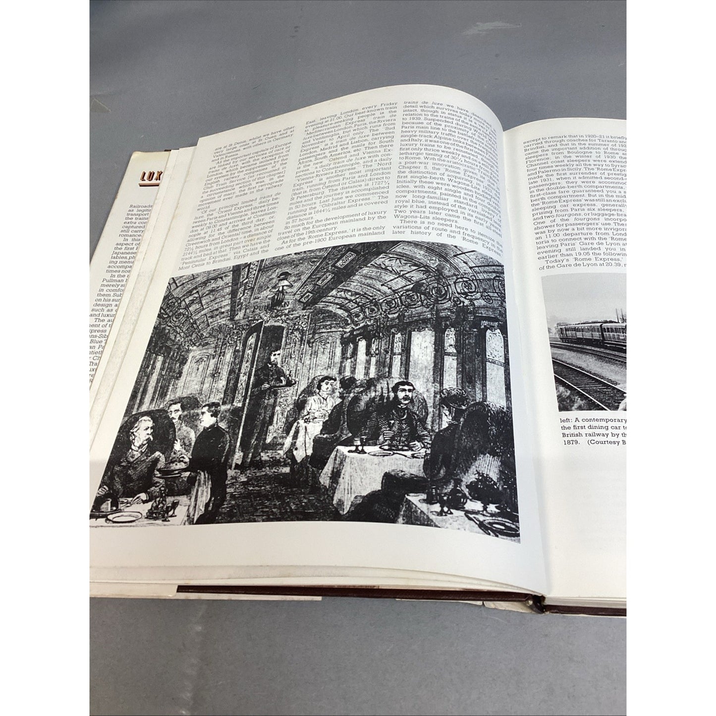 Luxury Trains of The World by G Freeman Allen 1979 (HC/DJ) - Illustrated