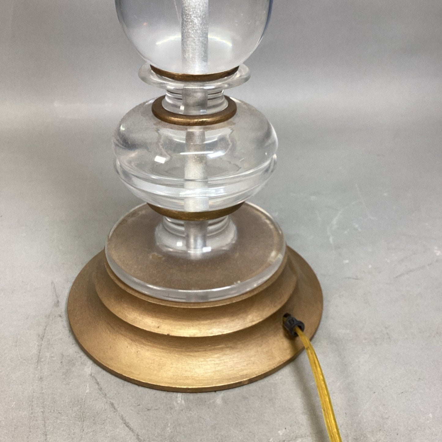 Renaissance 2000 Modern Lucite Lamp - 31.5”H