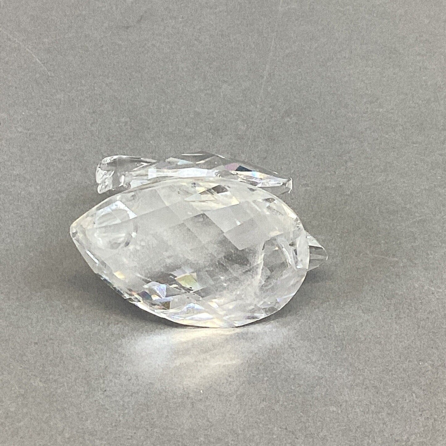 Swarovski Crystal Swan Figurine - 2.5x2”