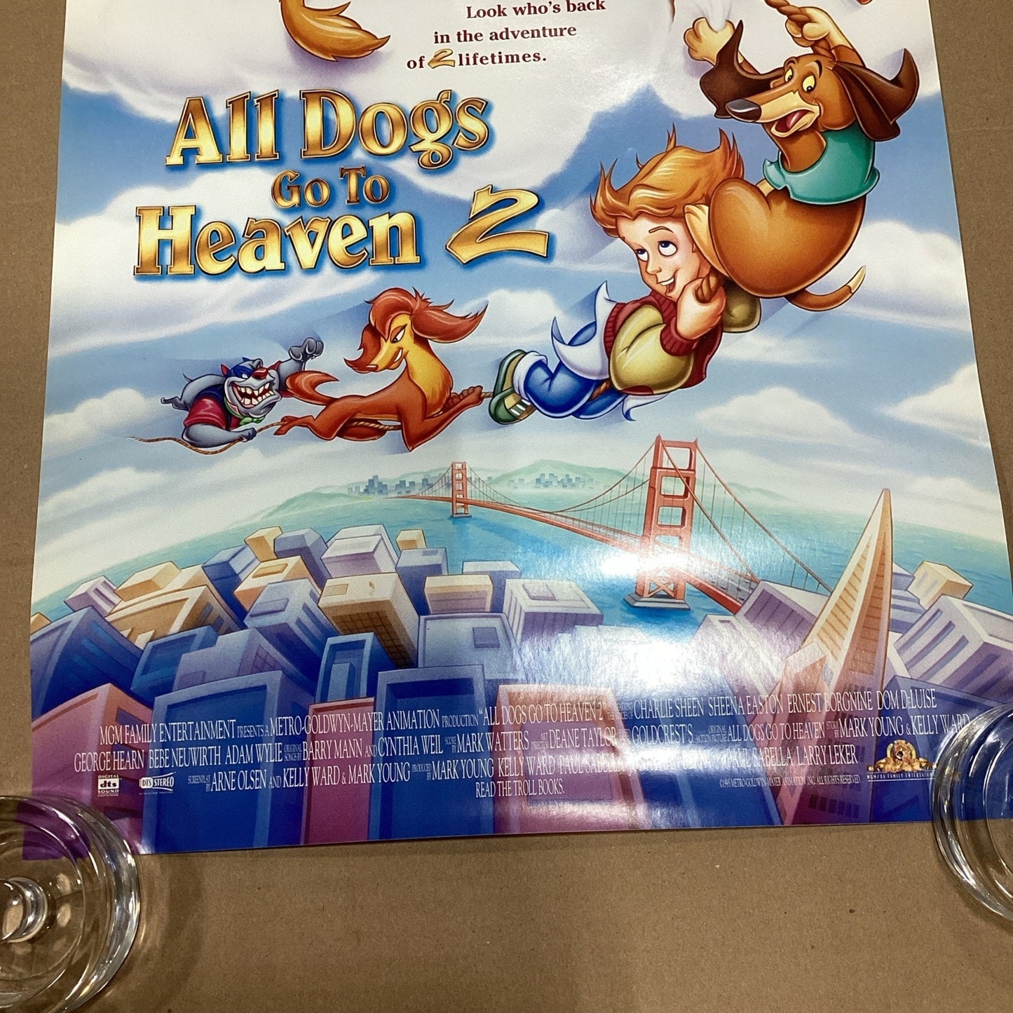 All Dogs Go To Heaven 2 Movie Poster - 19x13”