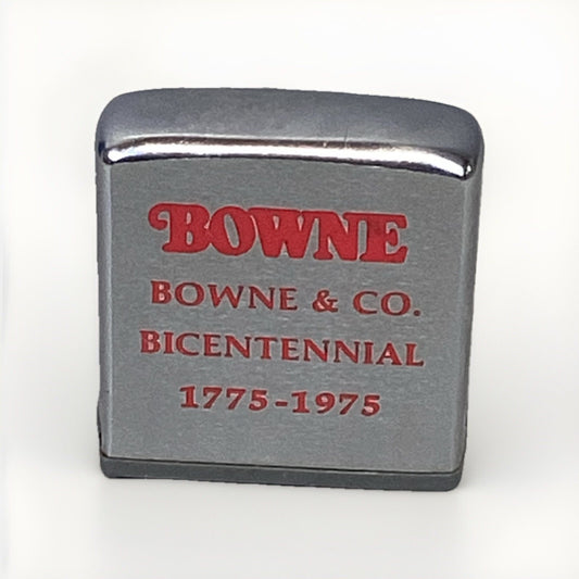 Zippo Bowne & Co Bicentennial 1775-1975 Lighter
