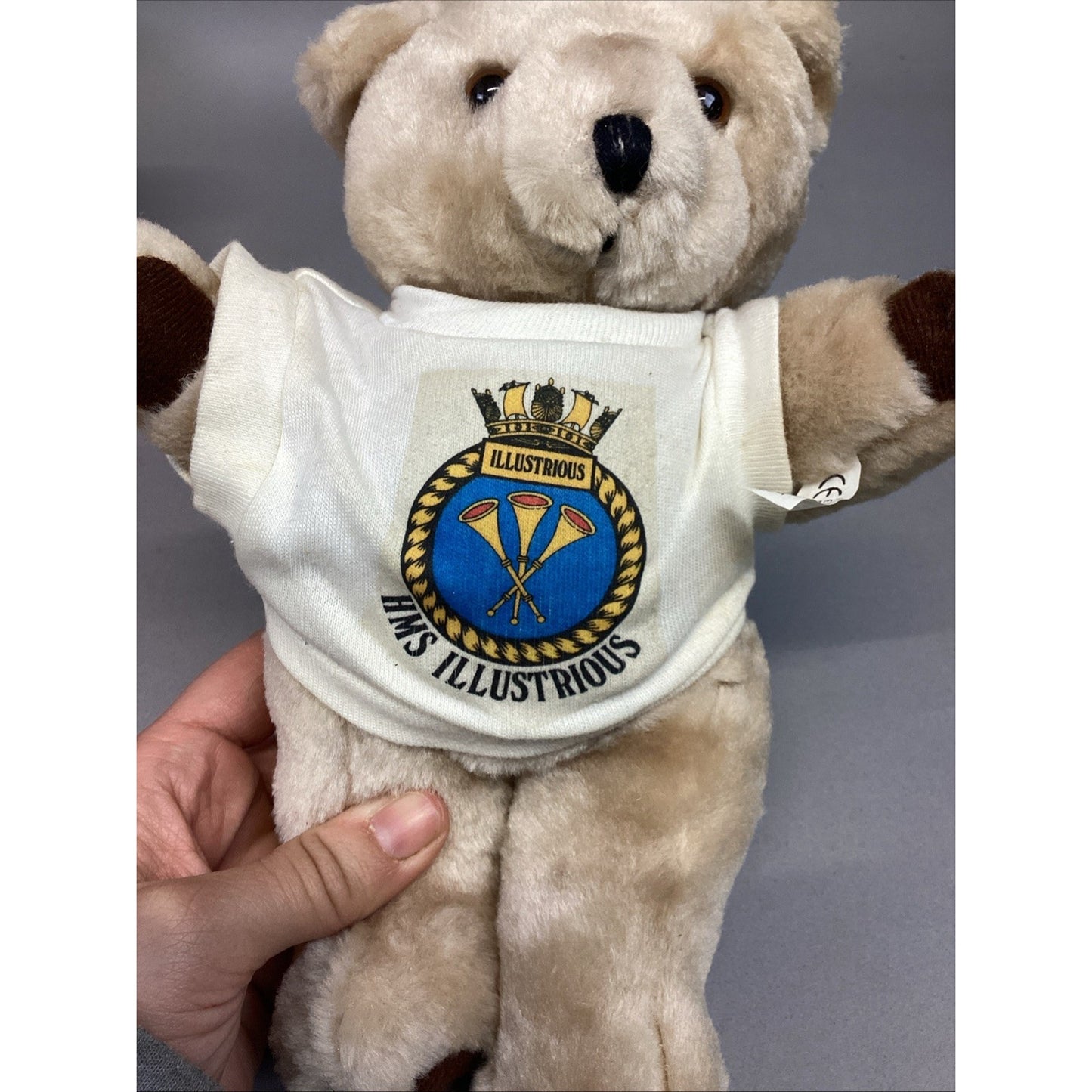 Set Of 5 Vintage Plush Bears/Cabbage Patch Dog - Alcatraz, PA Commonwealth Bears