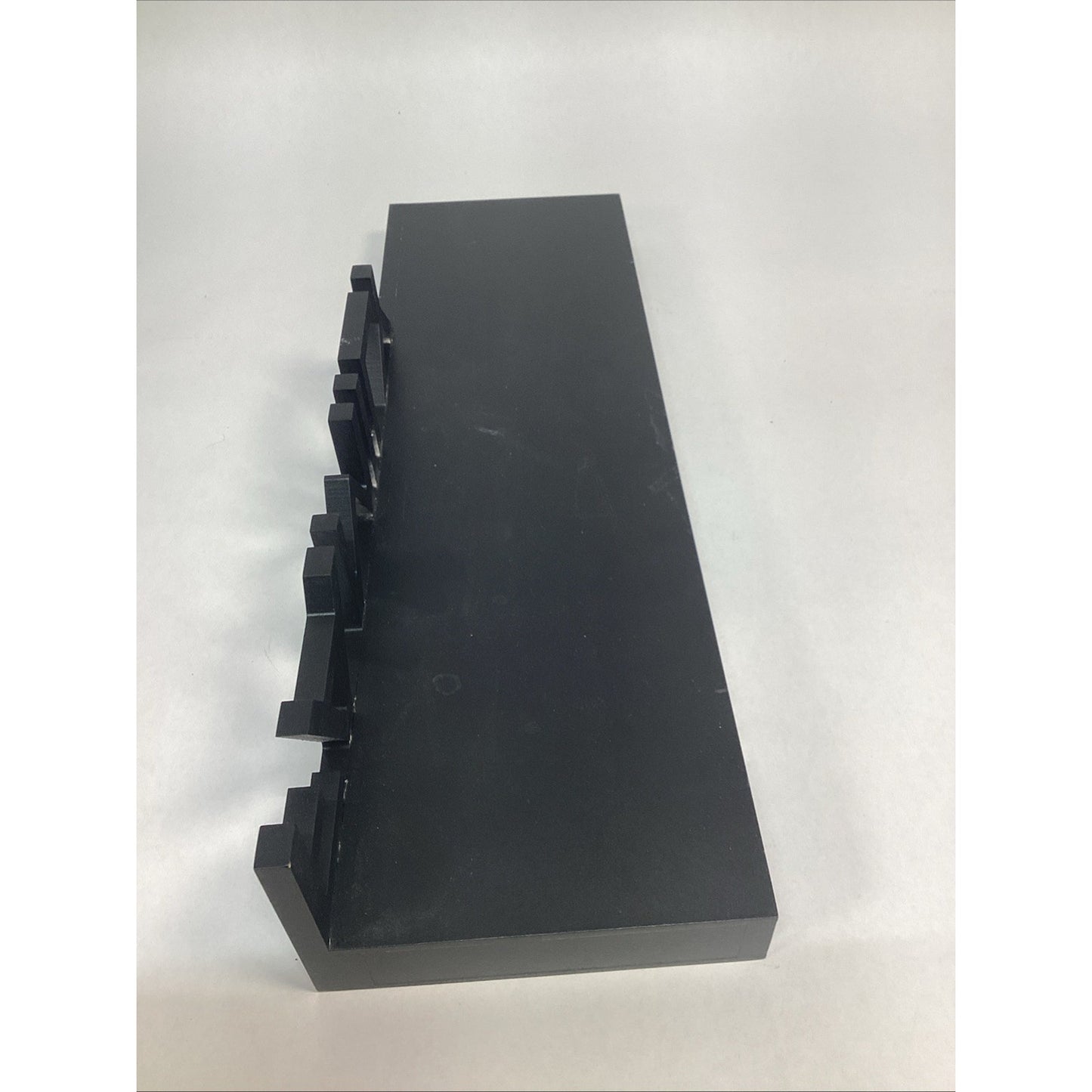 ‘Family’ Wooden Black Floating Wall Shelf - 18x5.5”