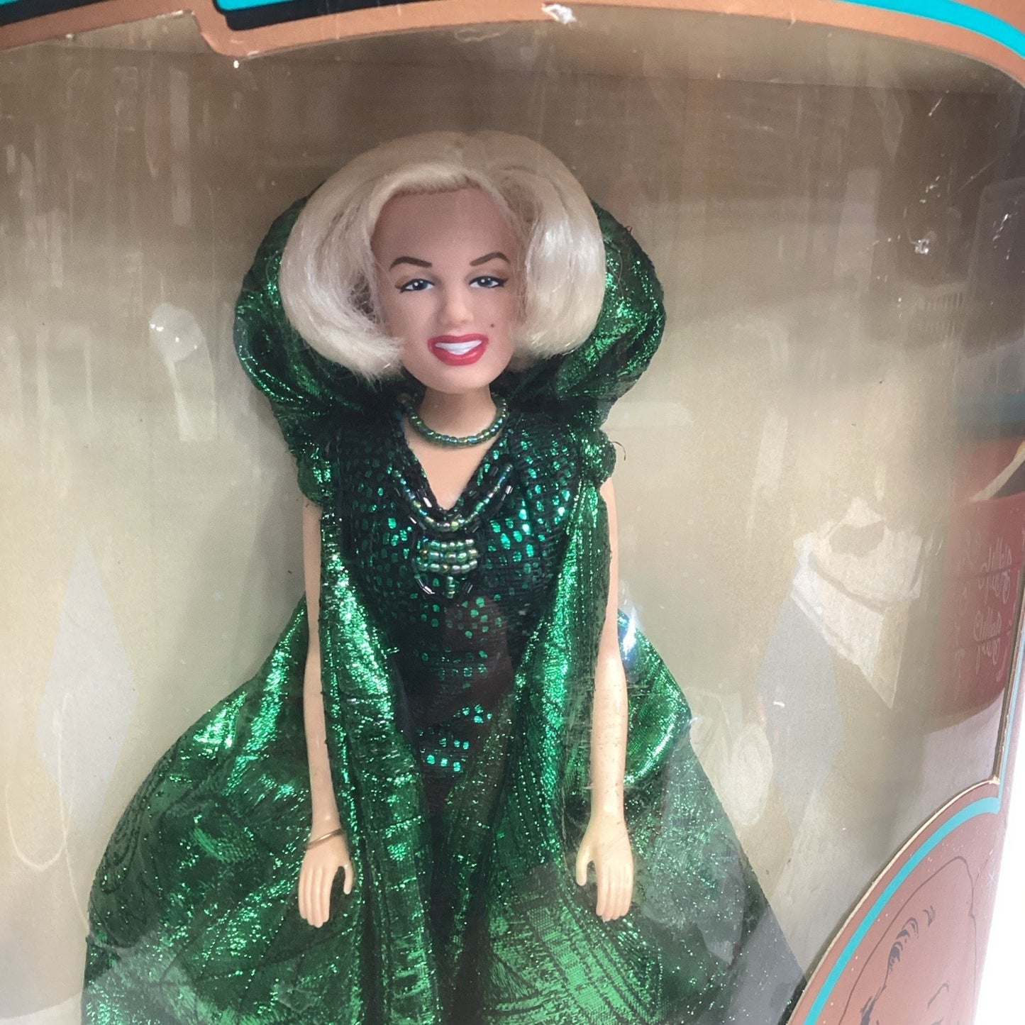 VTG NOS 1993 Collectors Series Emerald Evening Marilyn Monroe No.07404 Doll
