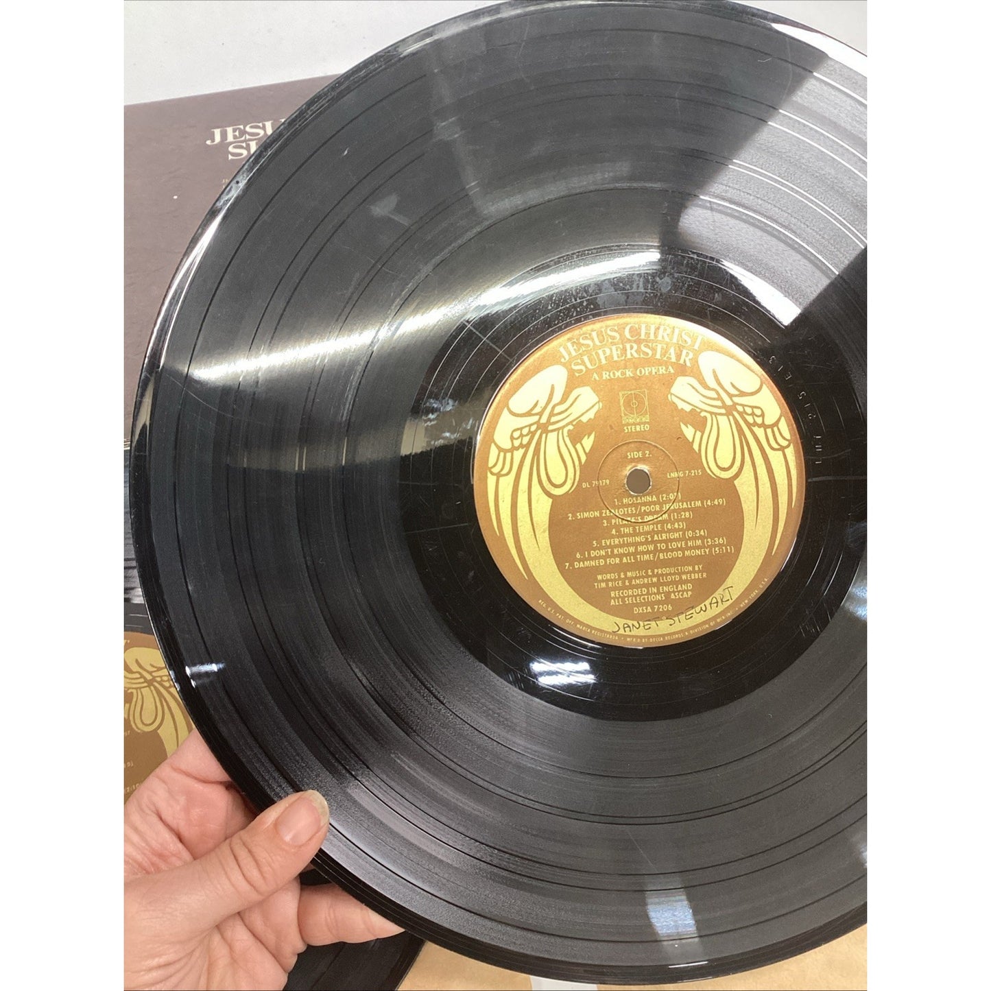 Jesus Christ Superstar Double LP Vinyl Record Album